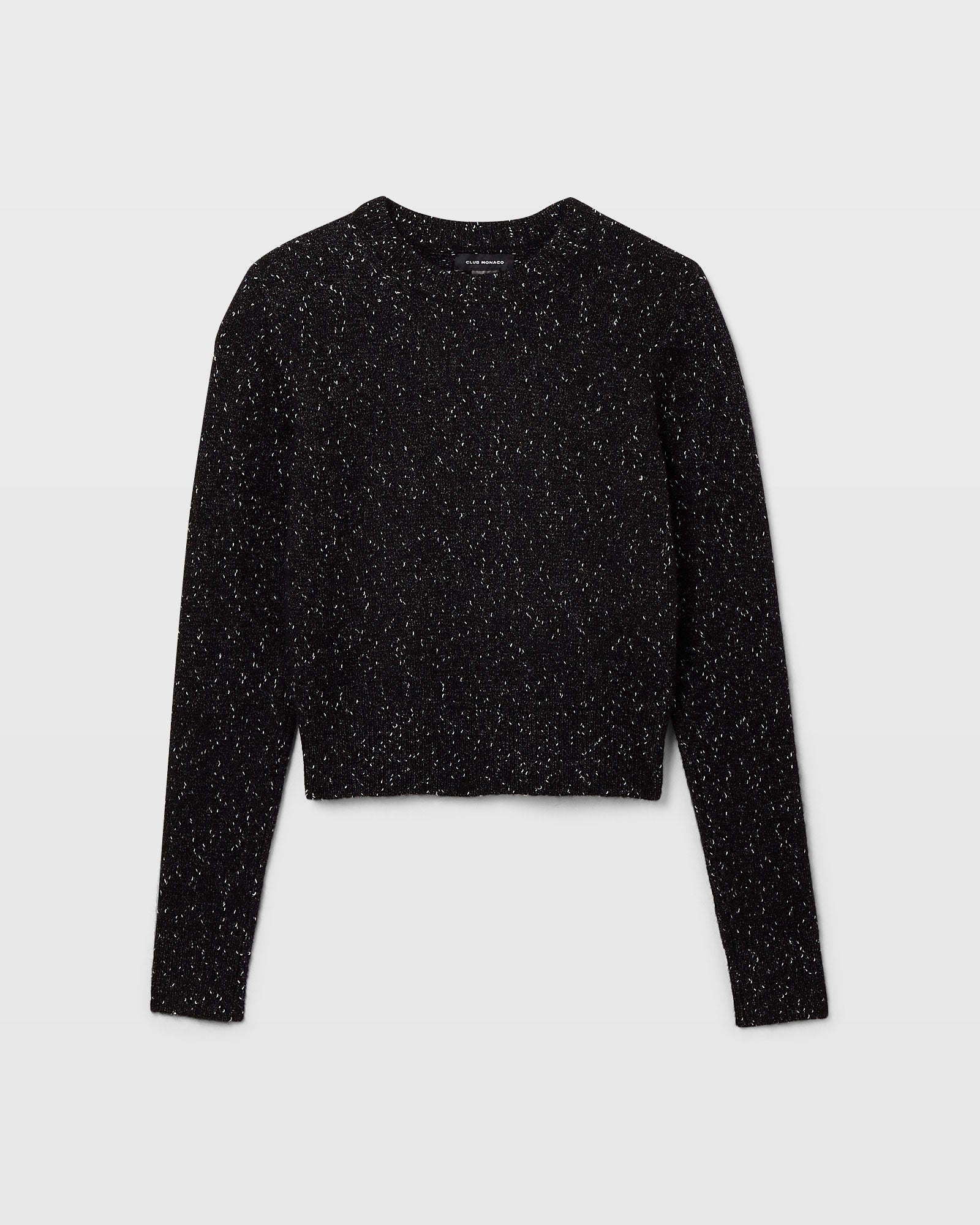 CLUB MONACO - Chandail brillant bouclé - Noir