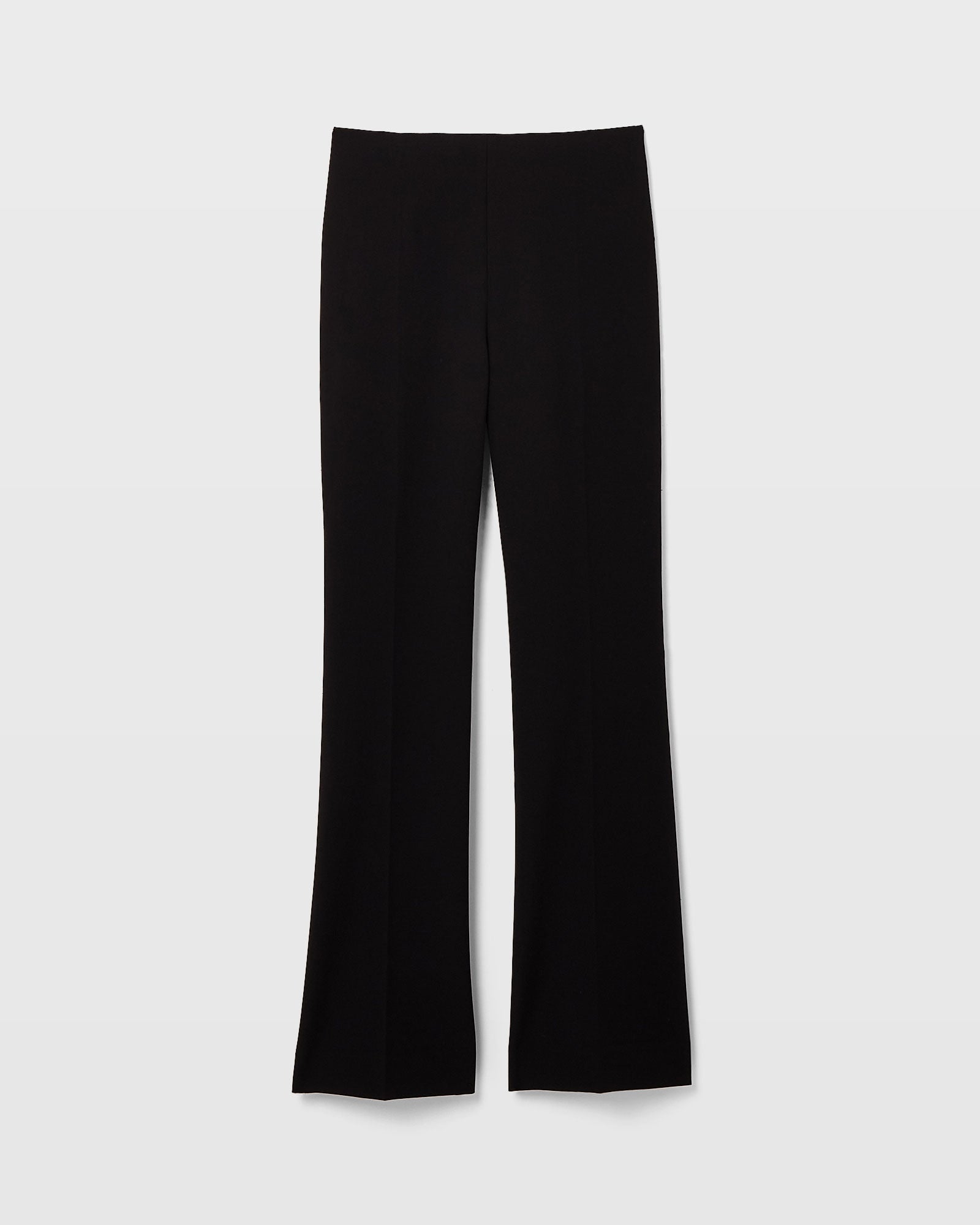 CLUB MONACO - Pantalon en crêpe à taille haute - Noir