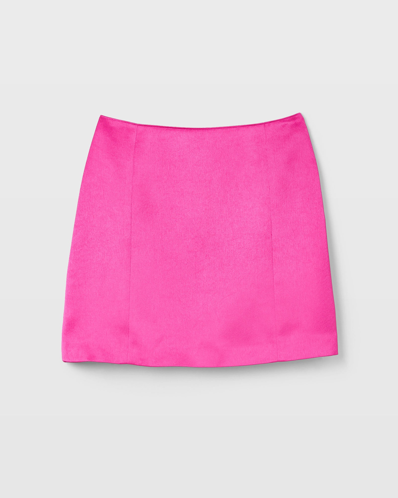 CLUB MONACO - Satin Mini Skirt - Hot Pink