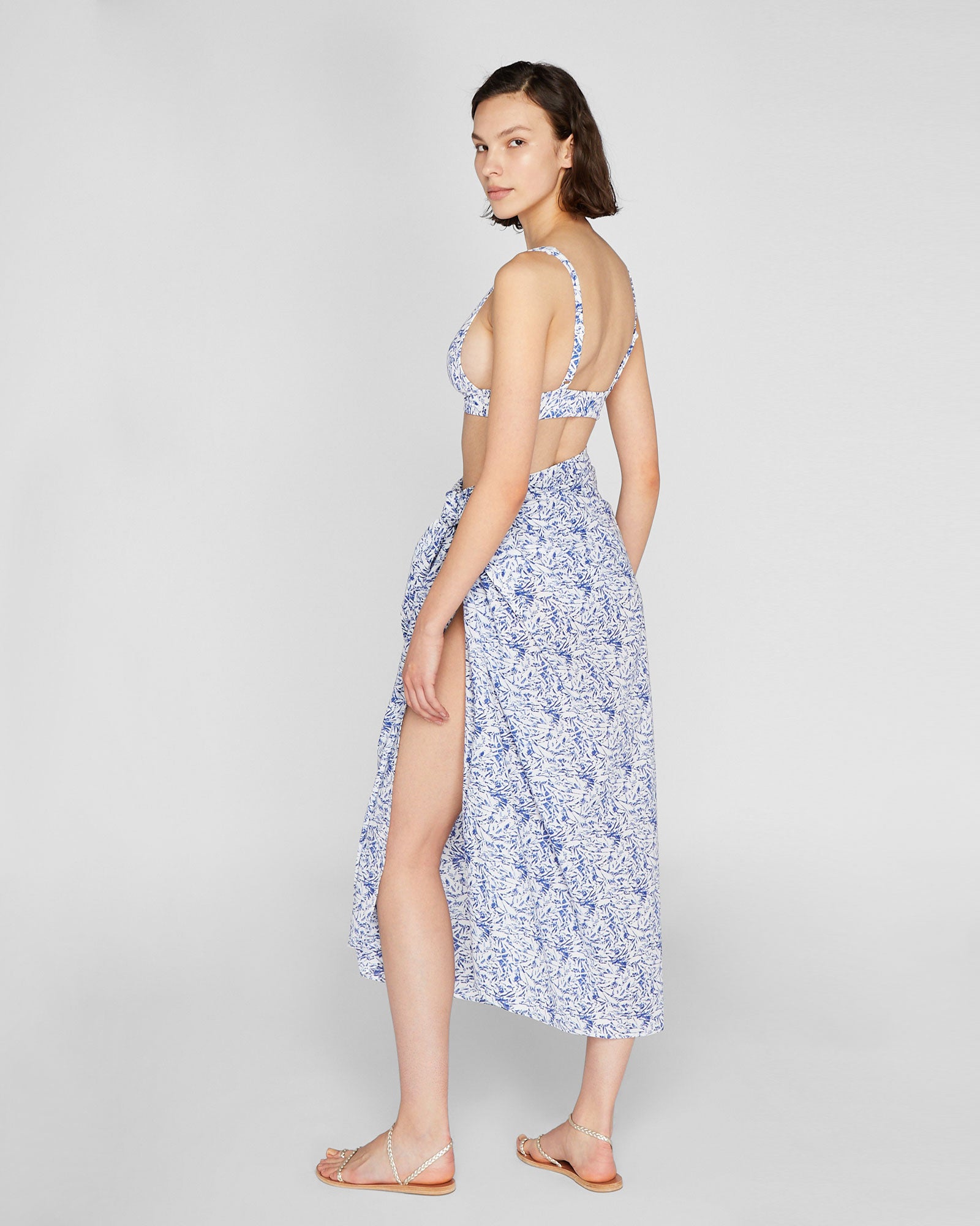 CLUB MONACO - Onia Full Length Gauze Pareo - Blanc De Blanc