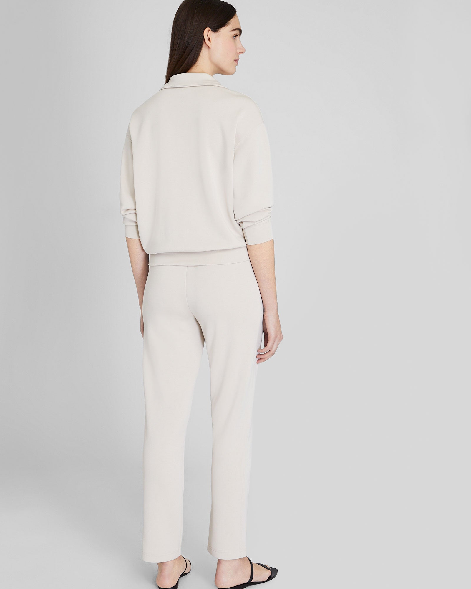 CLUB MONACO - Sandwash Scuba Sweatpant - Off White