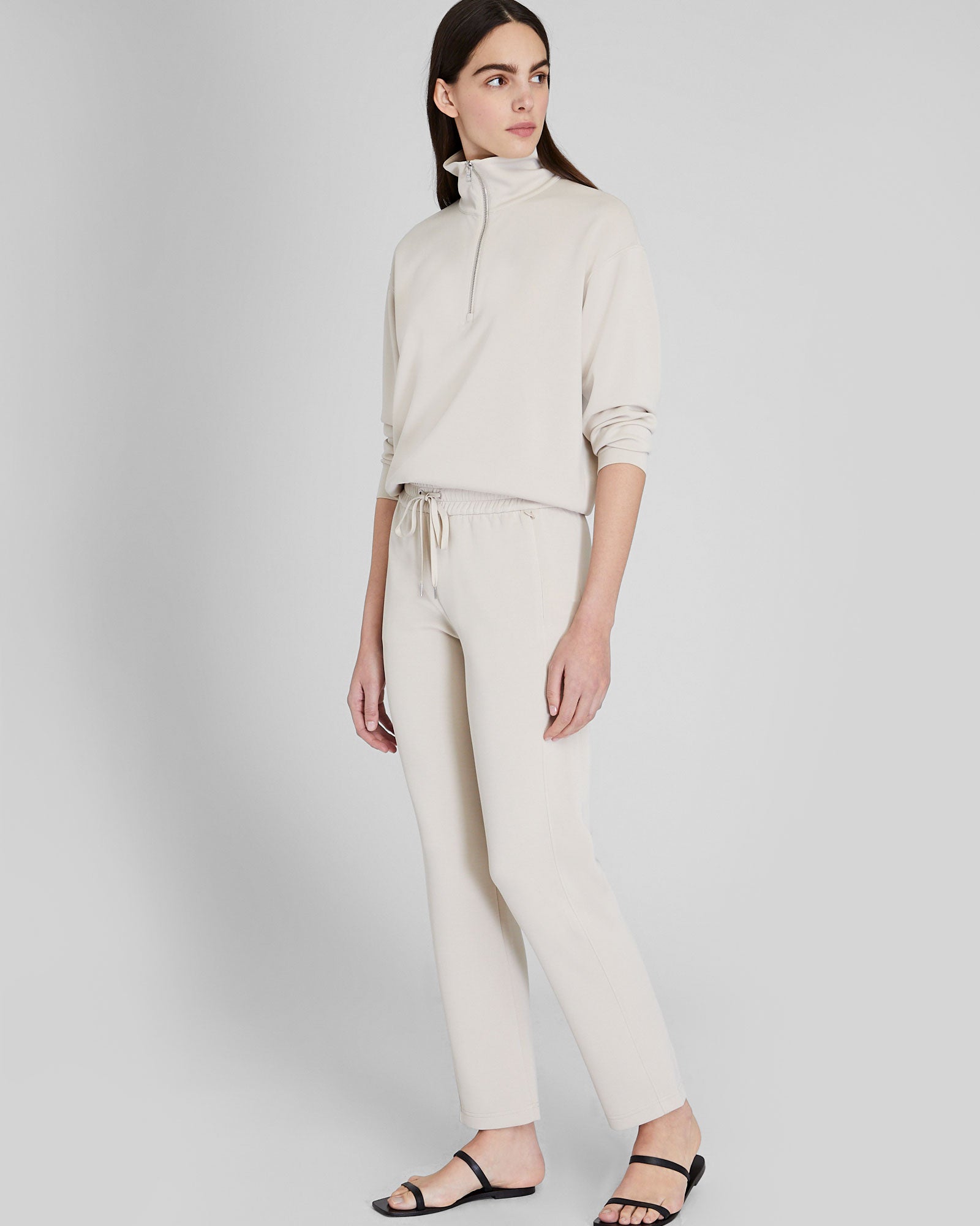 CLUB MONACO - Sandwash Scuba Sweatpant - Off White