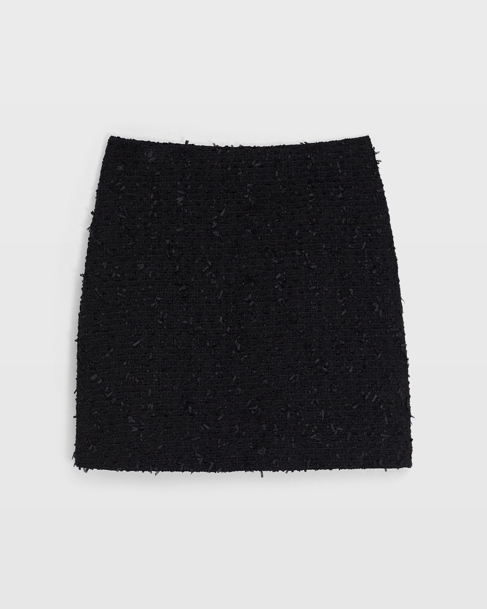 CLUB MONACO - Minijupe bouclée - Noir