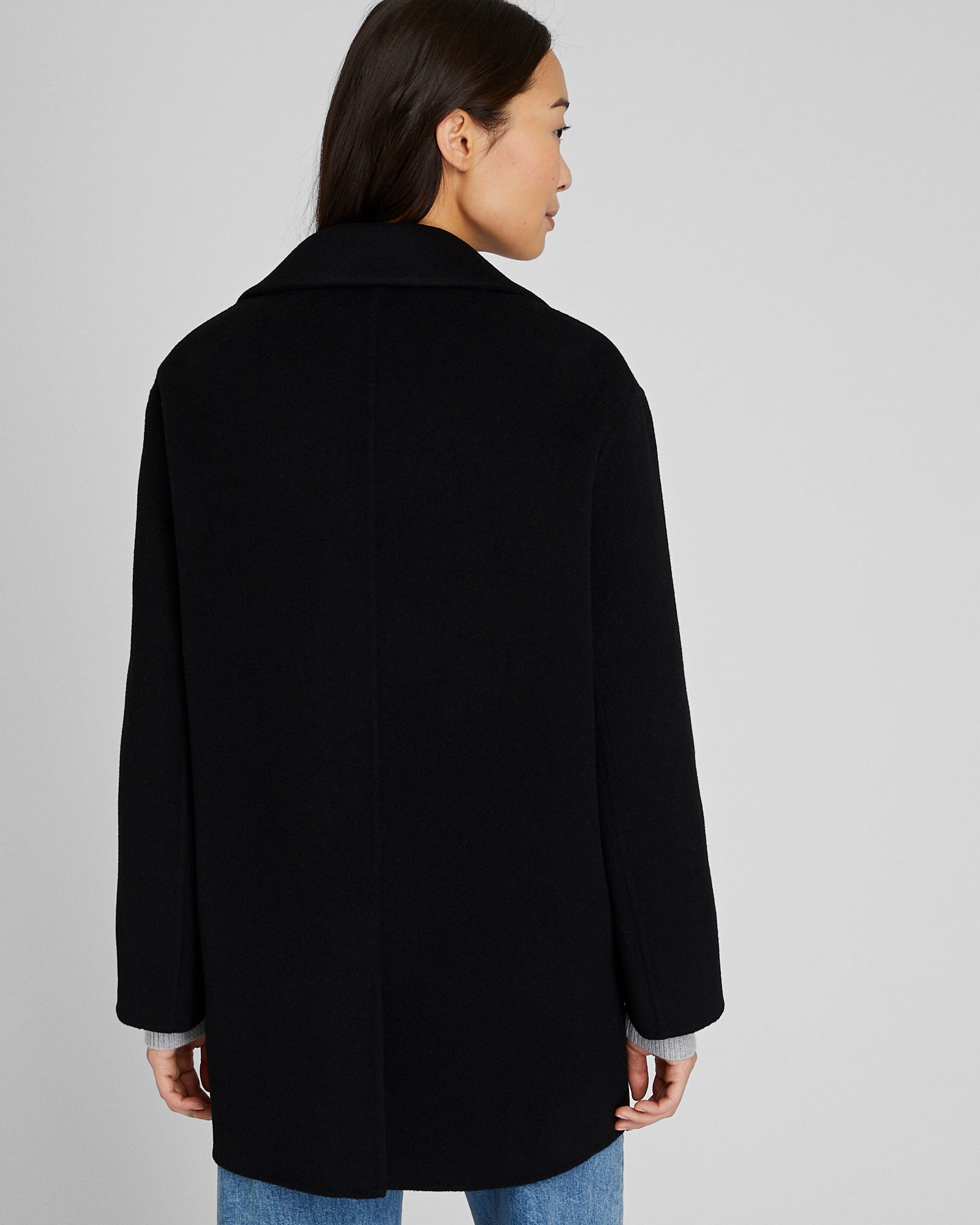 CLUB MONACO - Faith Midi Coat - Noir