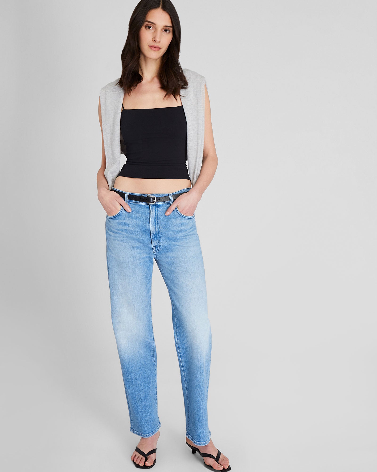 CLUB MONACO - MOTHER The Dodger Ankle Jeans - Denim