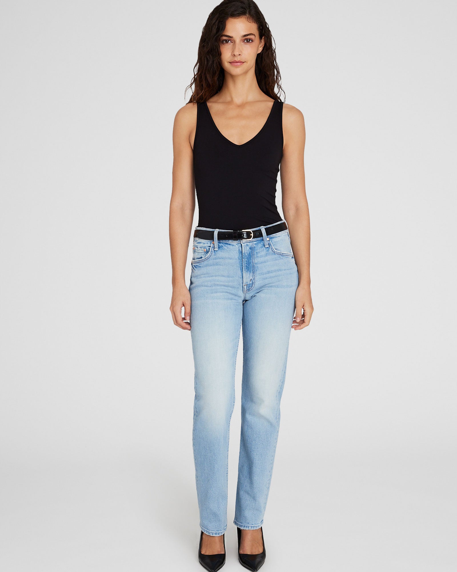 CLUB MONACO - MOTHER SMARTY PANTS - Jean clair