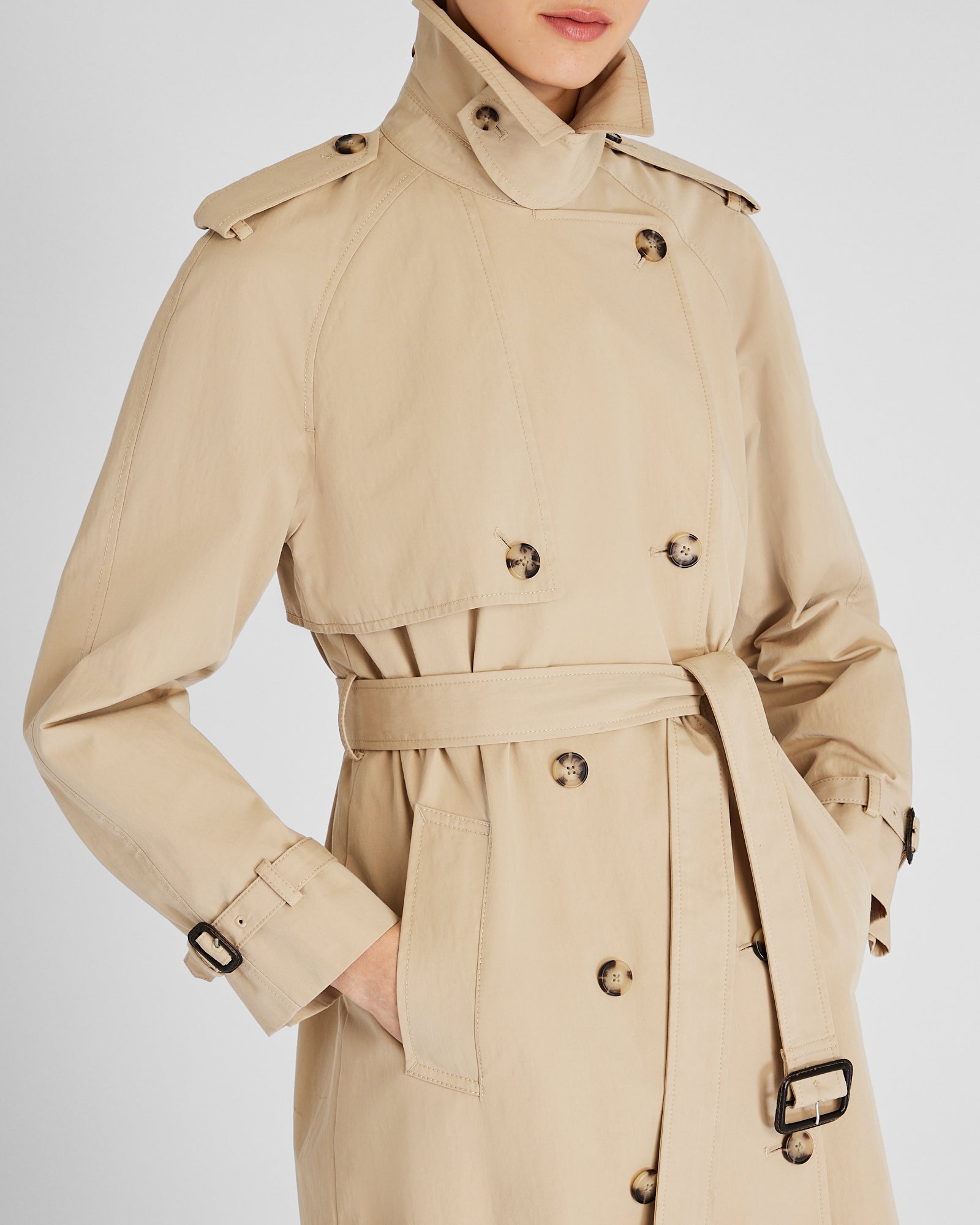 CLUB MONACO - Trench Monaco - Brun