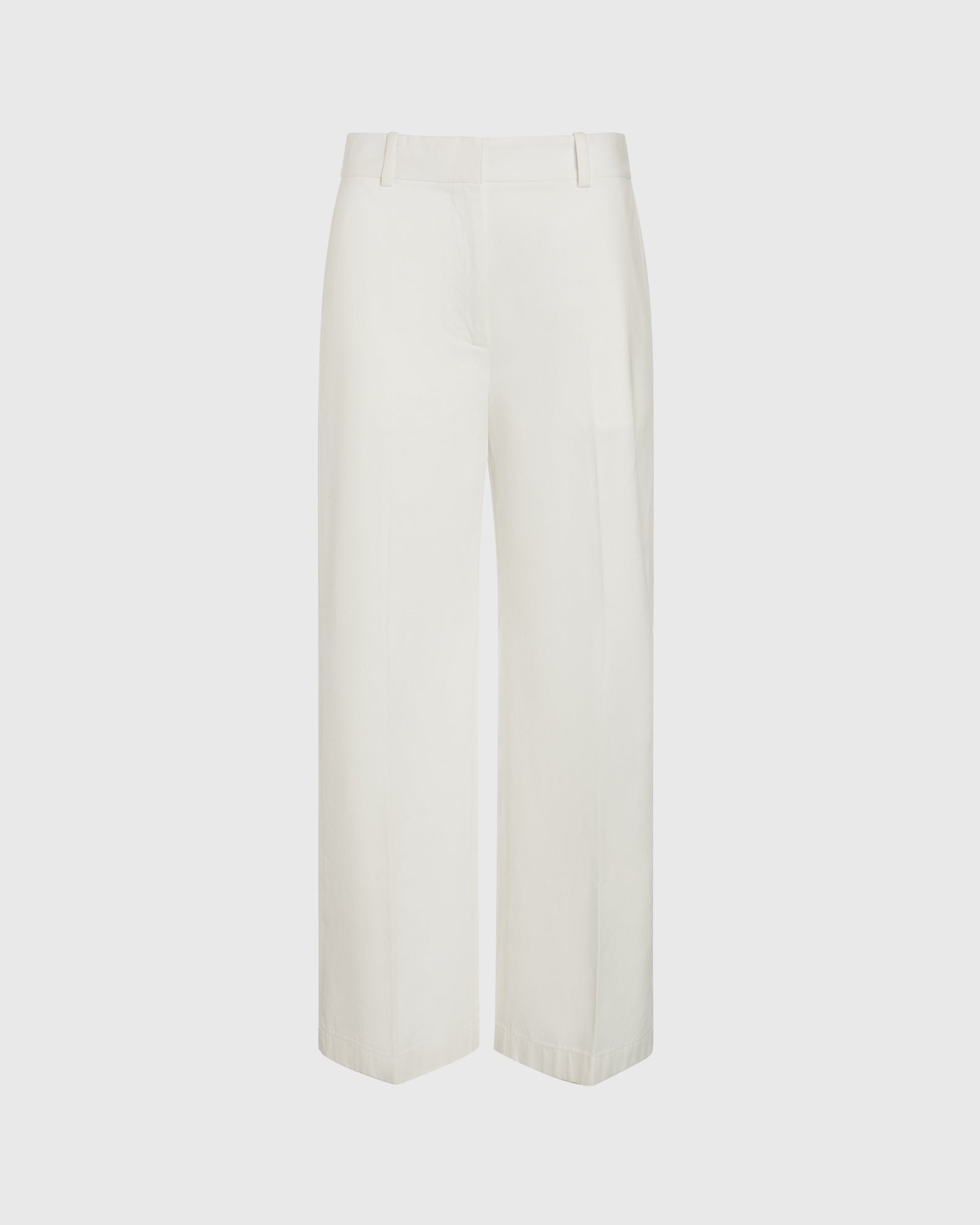CLUB MONACO - Cropped Chino Pant - White