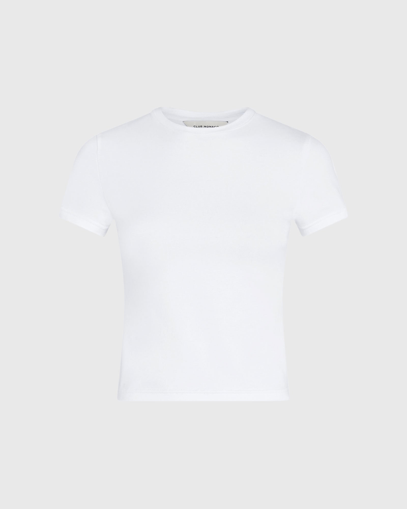 CLUB MONACO - T-shirt Contour - Blanc