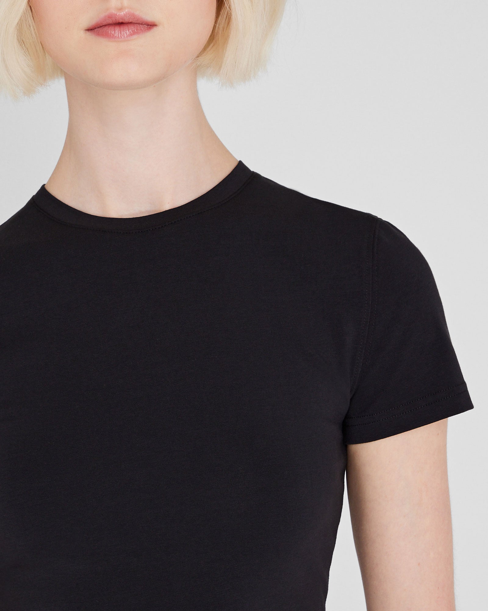 CLUB MONACO - T-shirt Contour - Noir