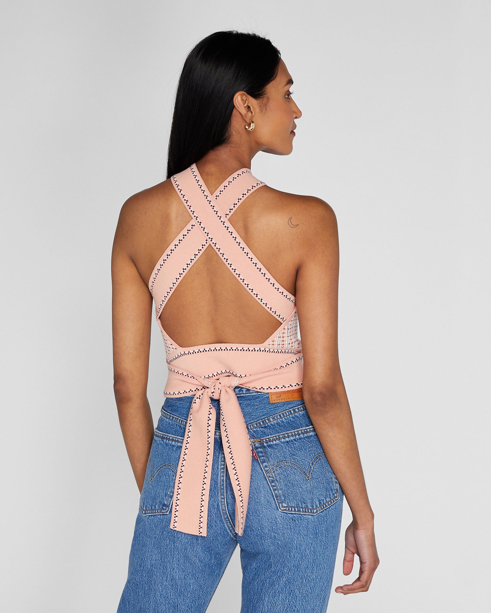 CLUB MONACO - Raeni Knit Tank - Peach