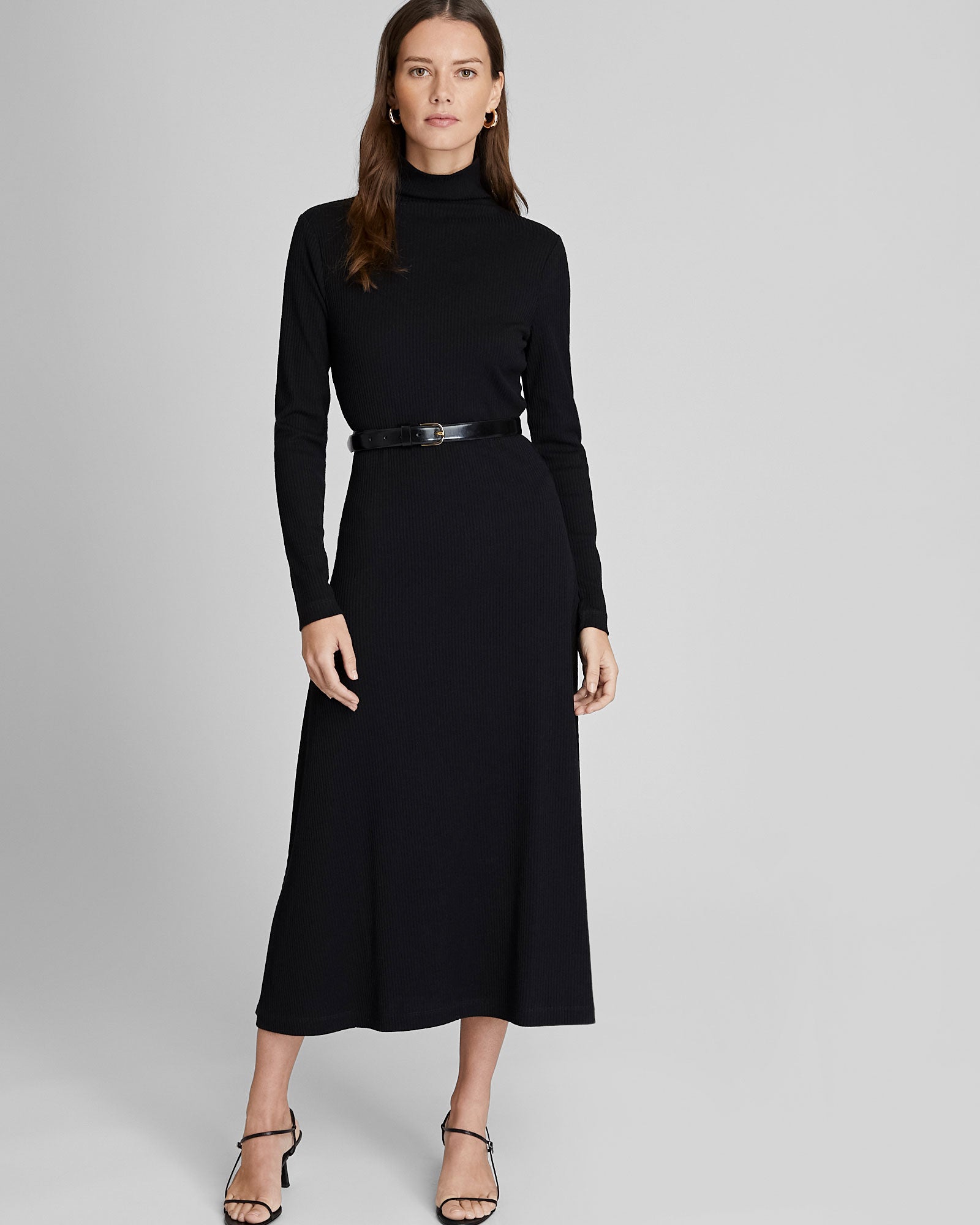 CLUB MONACO - Melissah Knit Midi Dress - Black