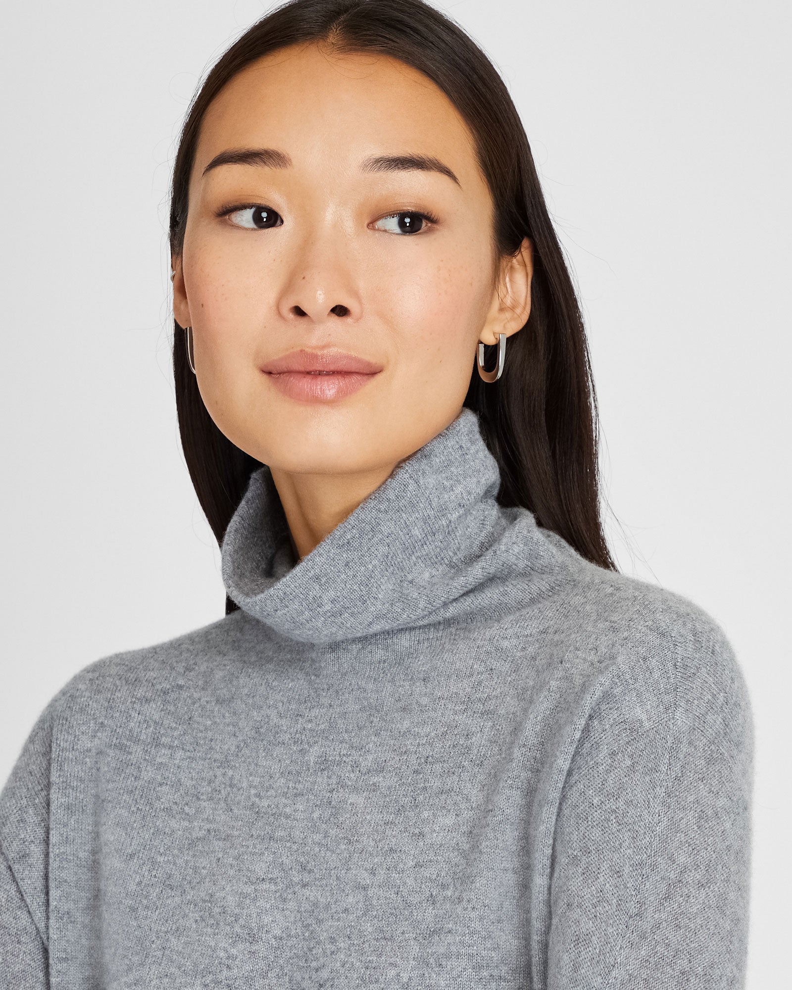 CLUB MONACO - Chandail en cachemire Safiya - Gris Chiné Moyen