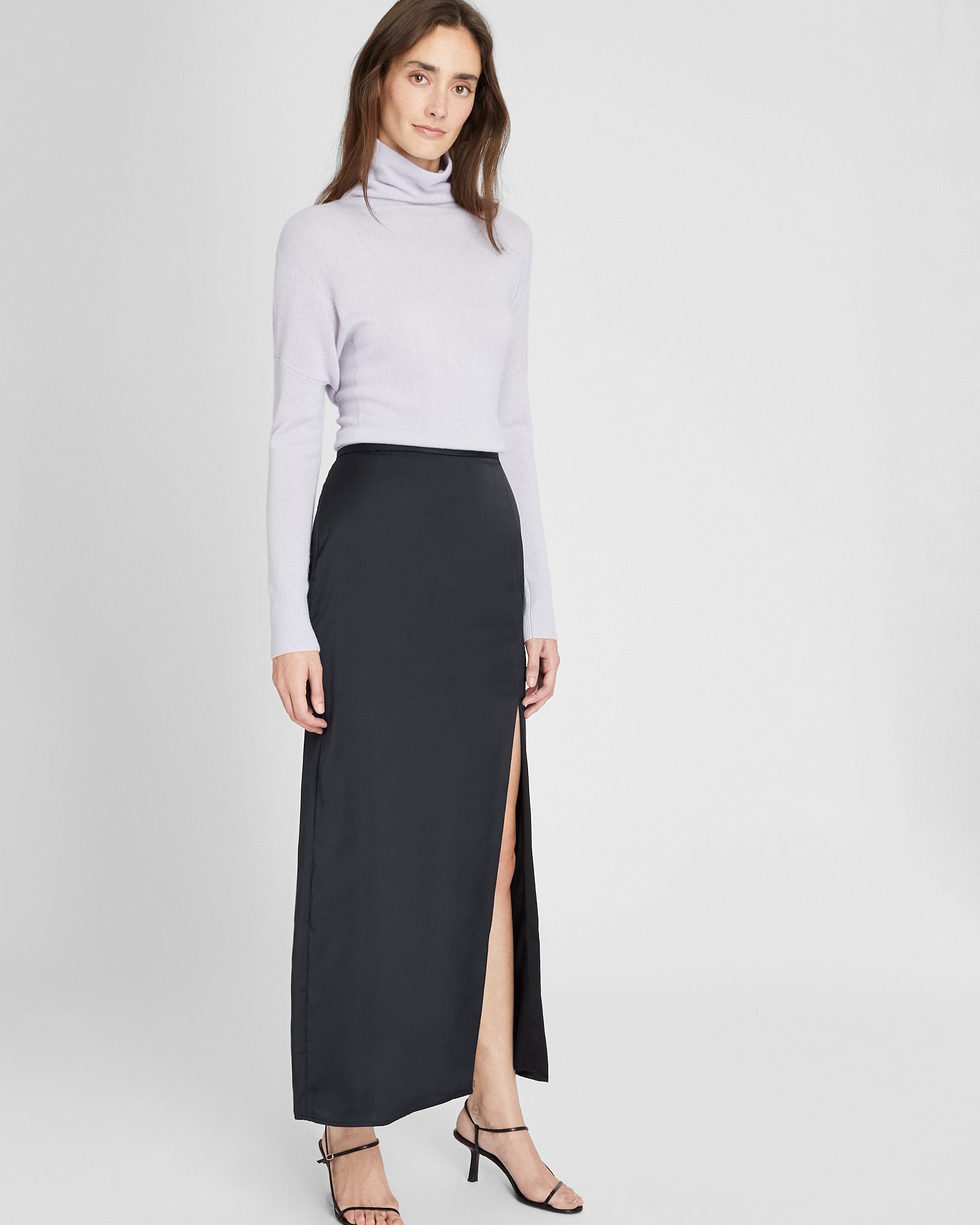 CLUB MONACO - Safiya Cashmere Sweater - Light Grey