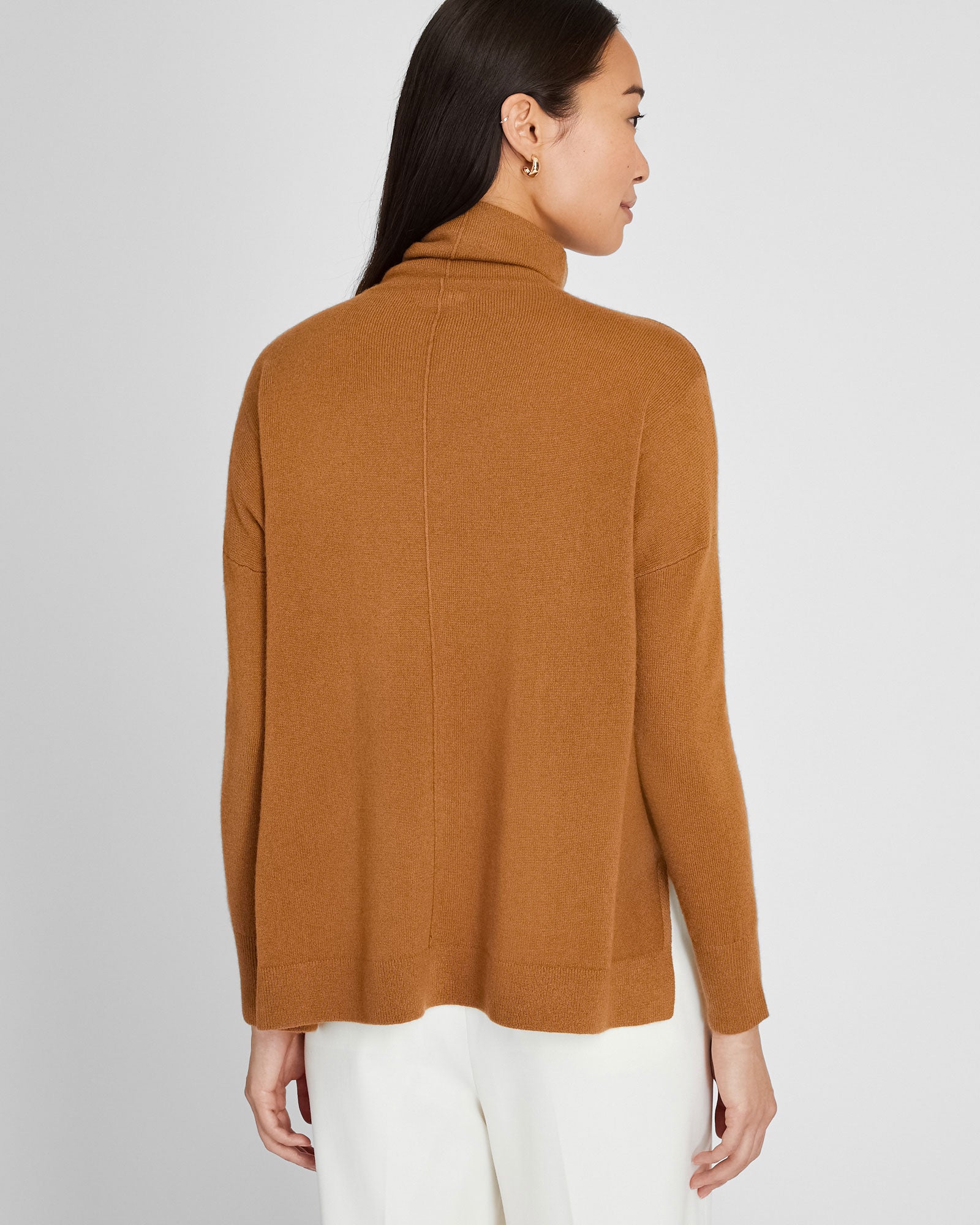CLUB MONACO - Safiya Cashmere Sweater - Camel