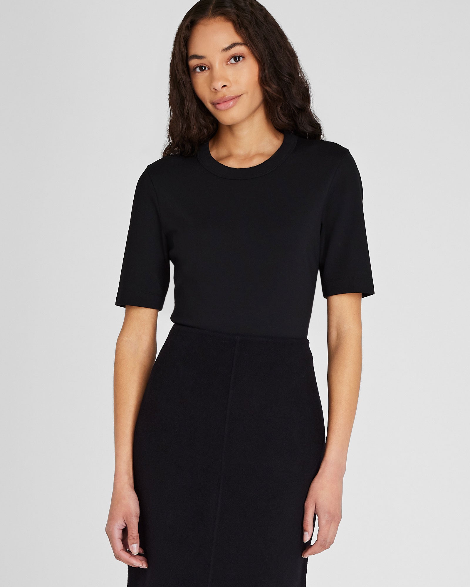 CLUB MONACO - T-shirt parfait - Noir