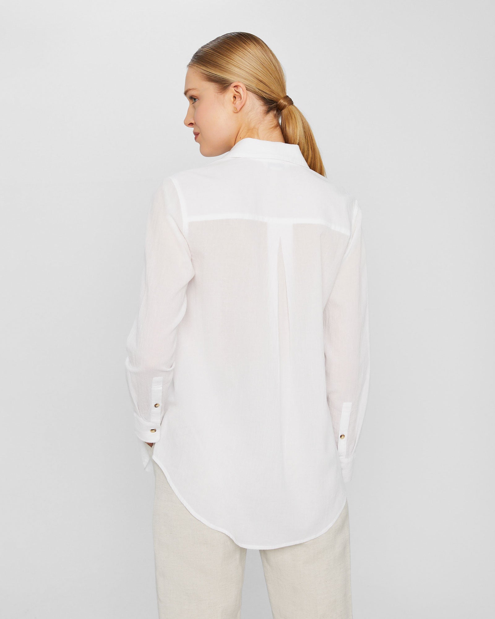 CLUB MONACO - Marnee Shirt - White