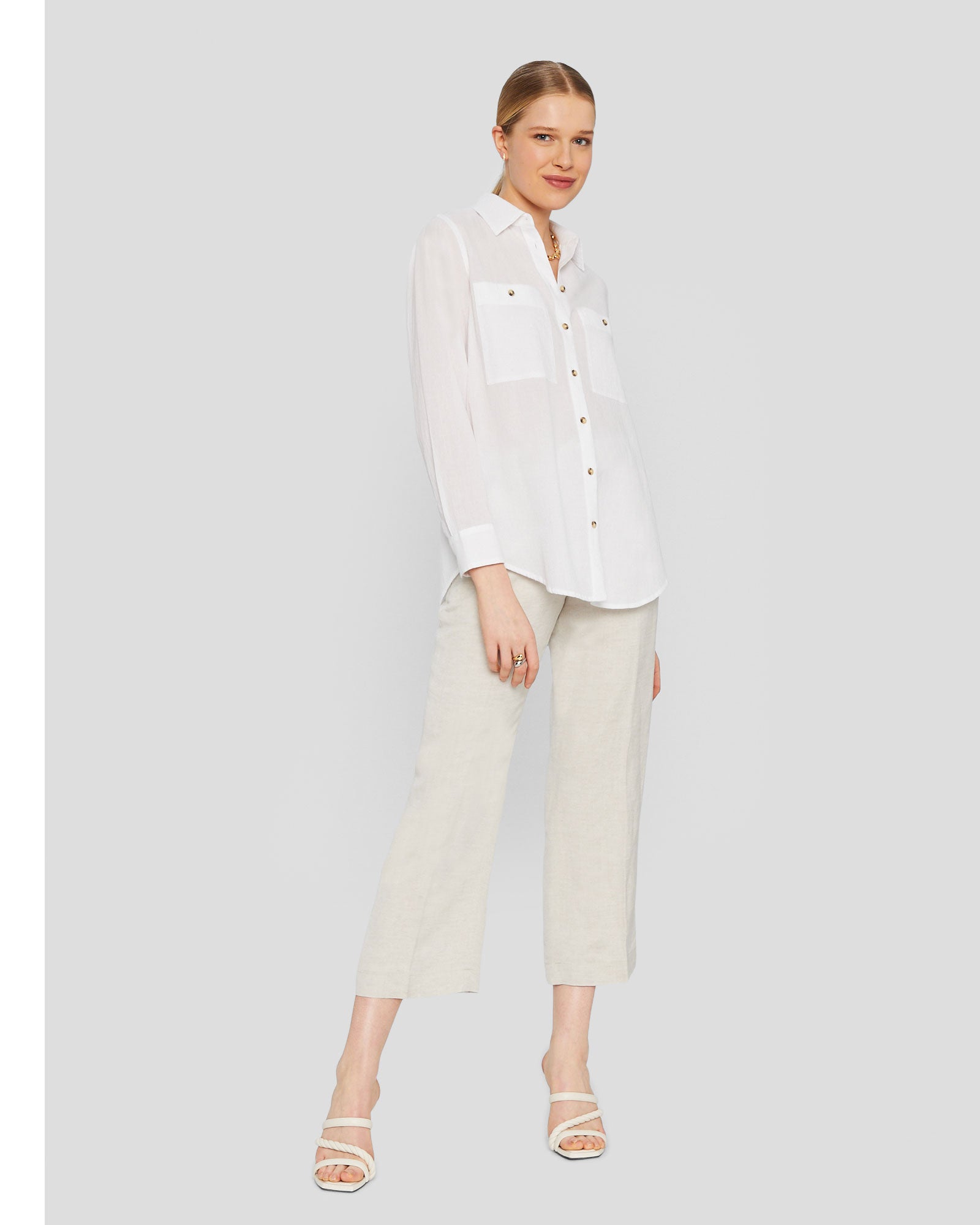 CLUB MONACO - Marnee Shirt - White