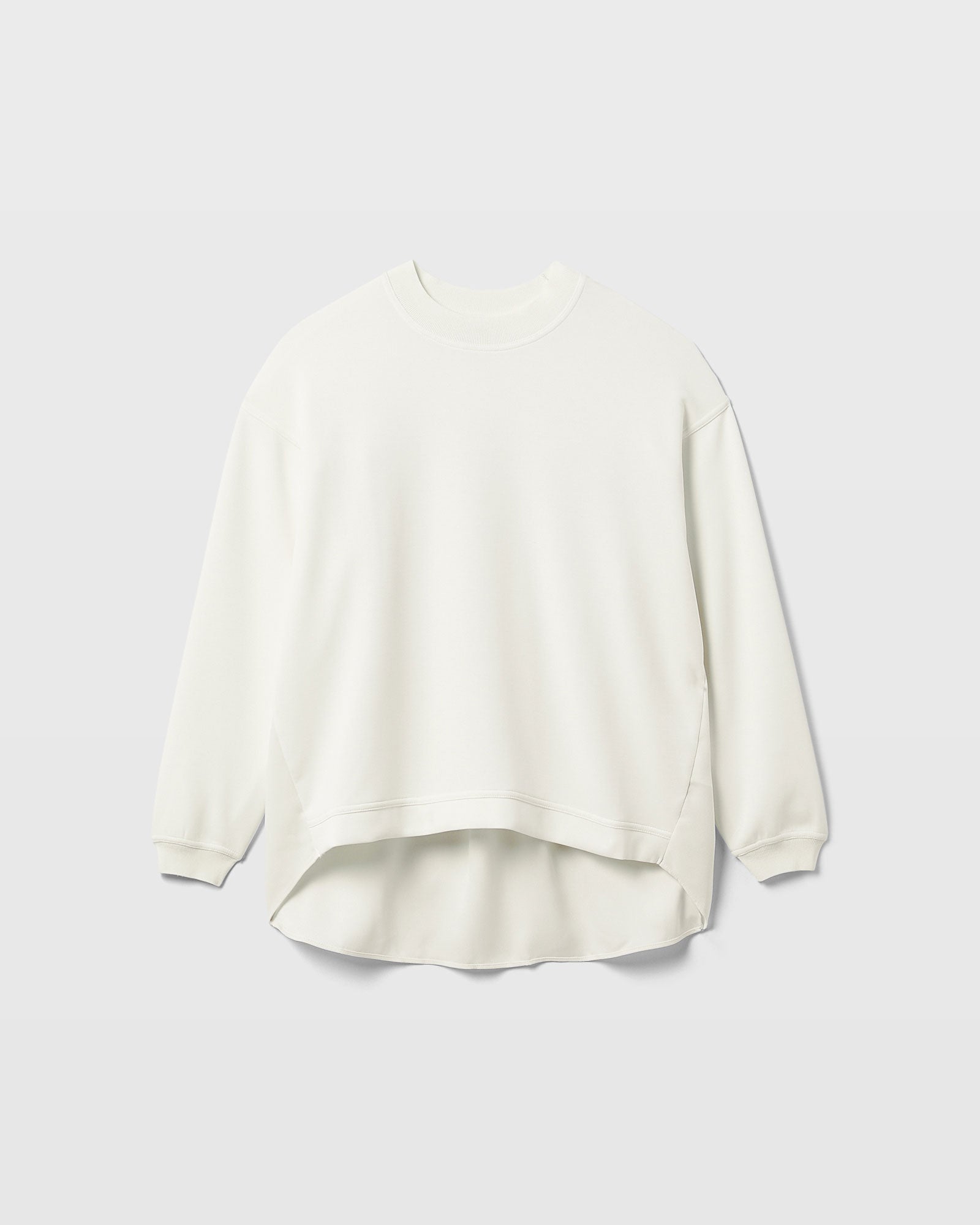 CLUB MONACO - Chandail en molleton moderne - Crème