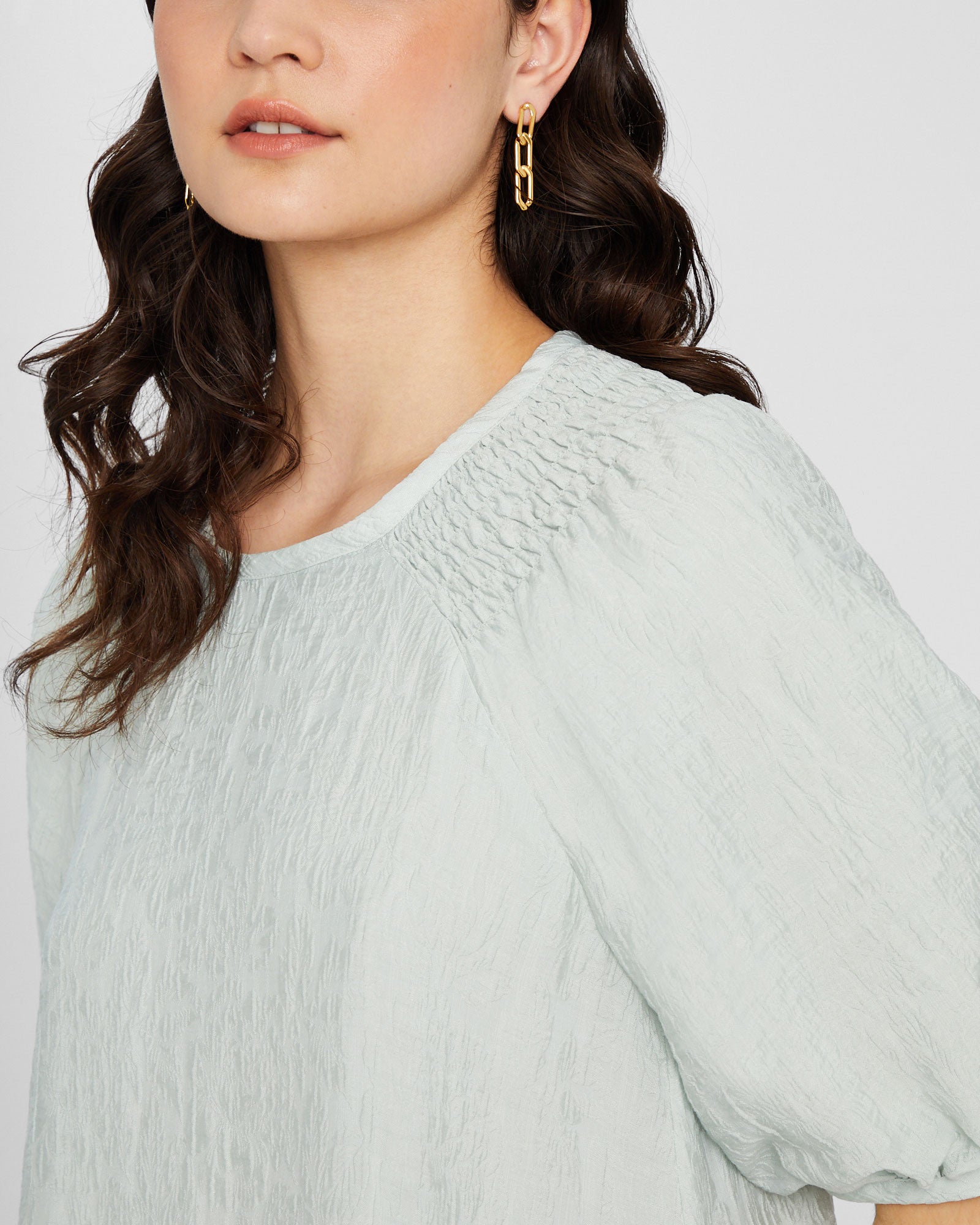 CLUB MONACO - Tiered Cloud Mini Dress - Stripe - Orange