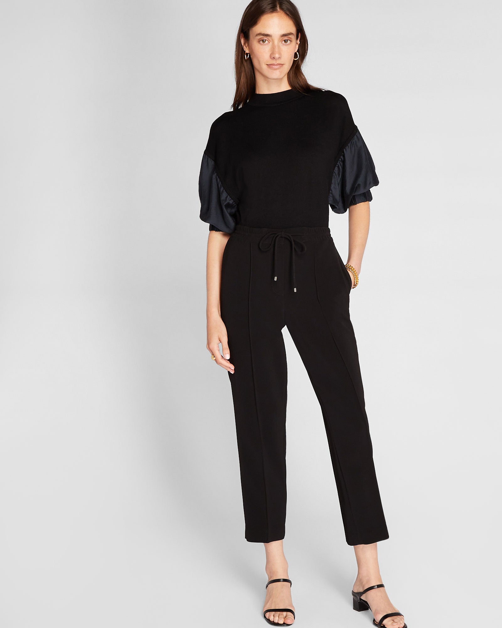 CLUB MONACO - Pantalon de jogging raffiné - Noir