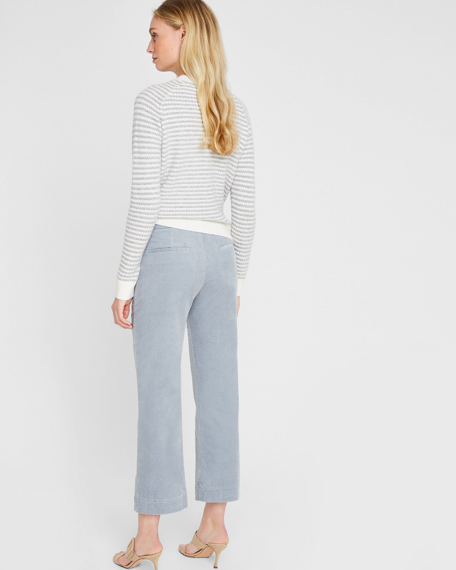 CLUB MONACO - Patch Pocket Corduroy Pant - Blue Depths