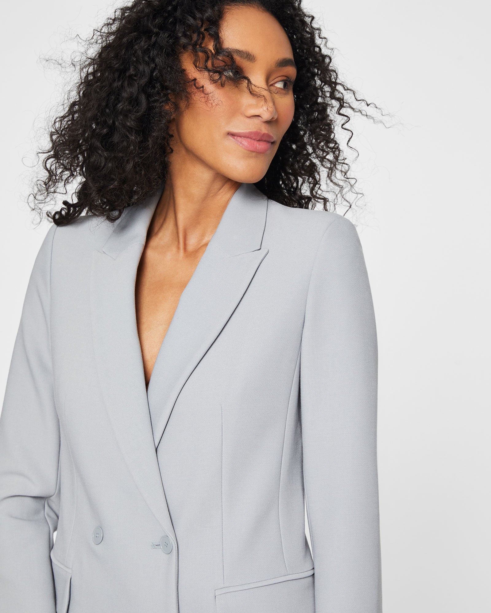 CLUB MONACO - Double Breasted Blazer - Blue