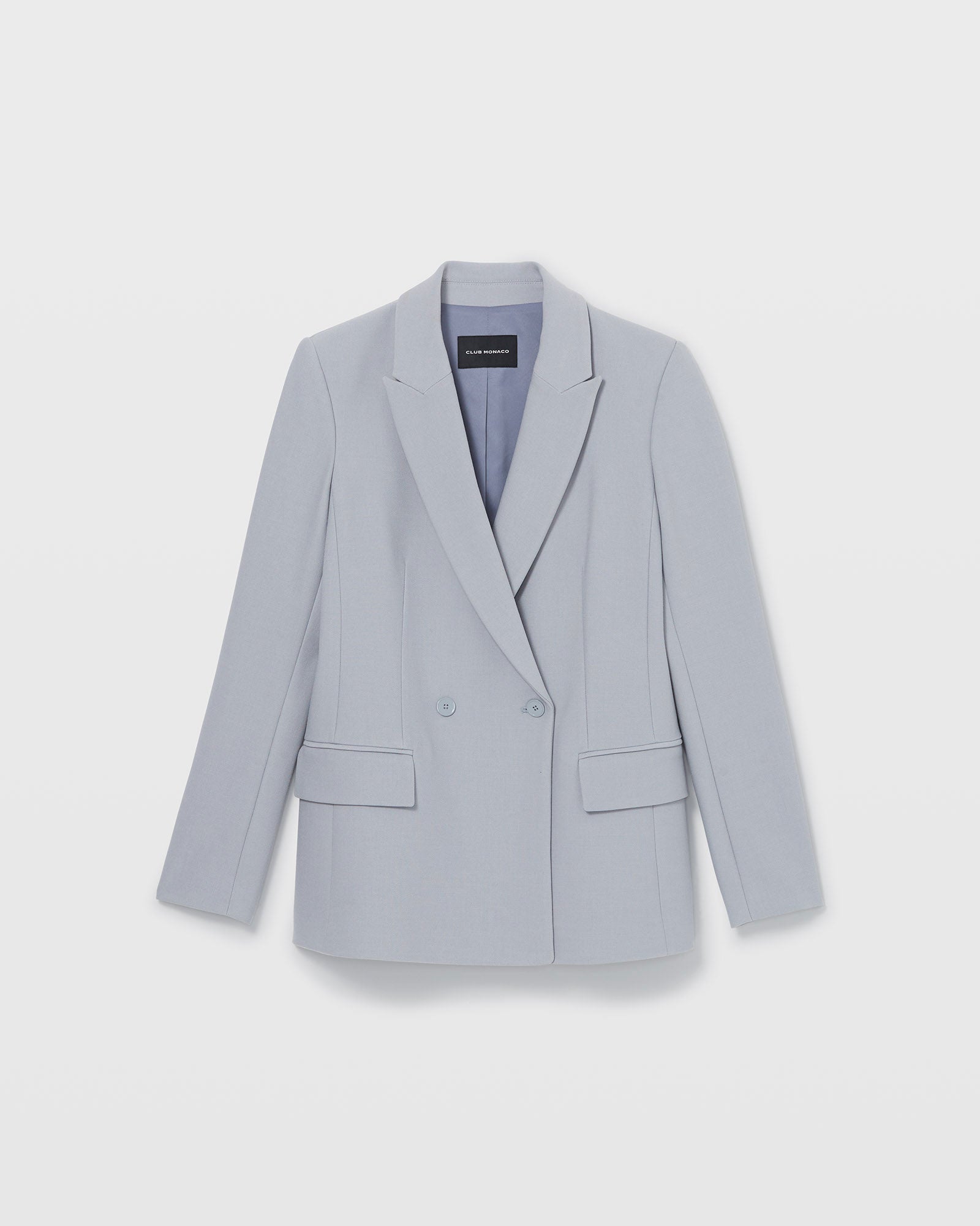 CLUB MONACO - Double Breasted Blazer - Blue