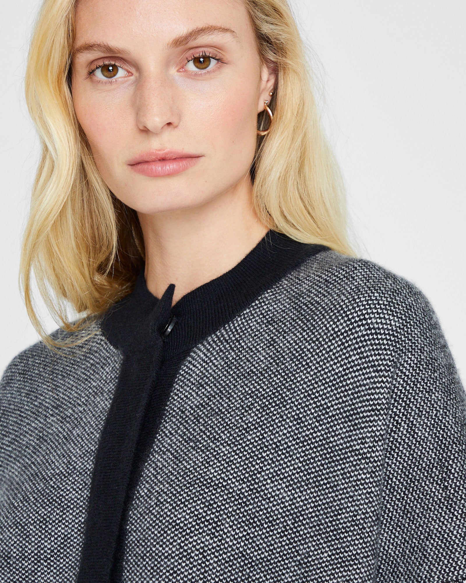 CLUB MONACO - Jacquard Shacket - Black Base
