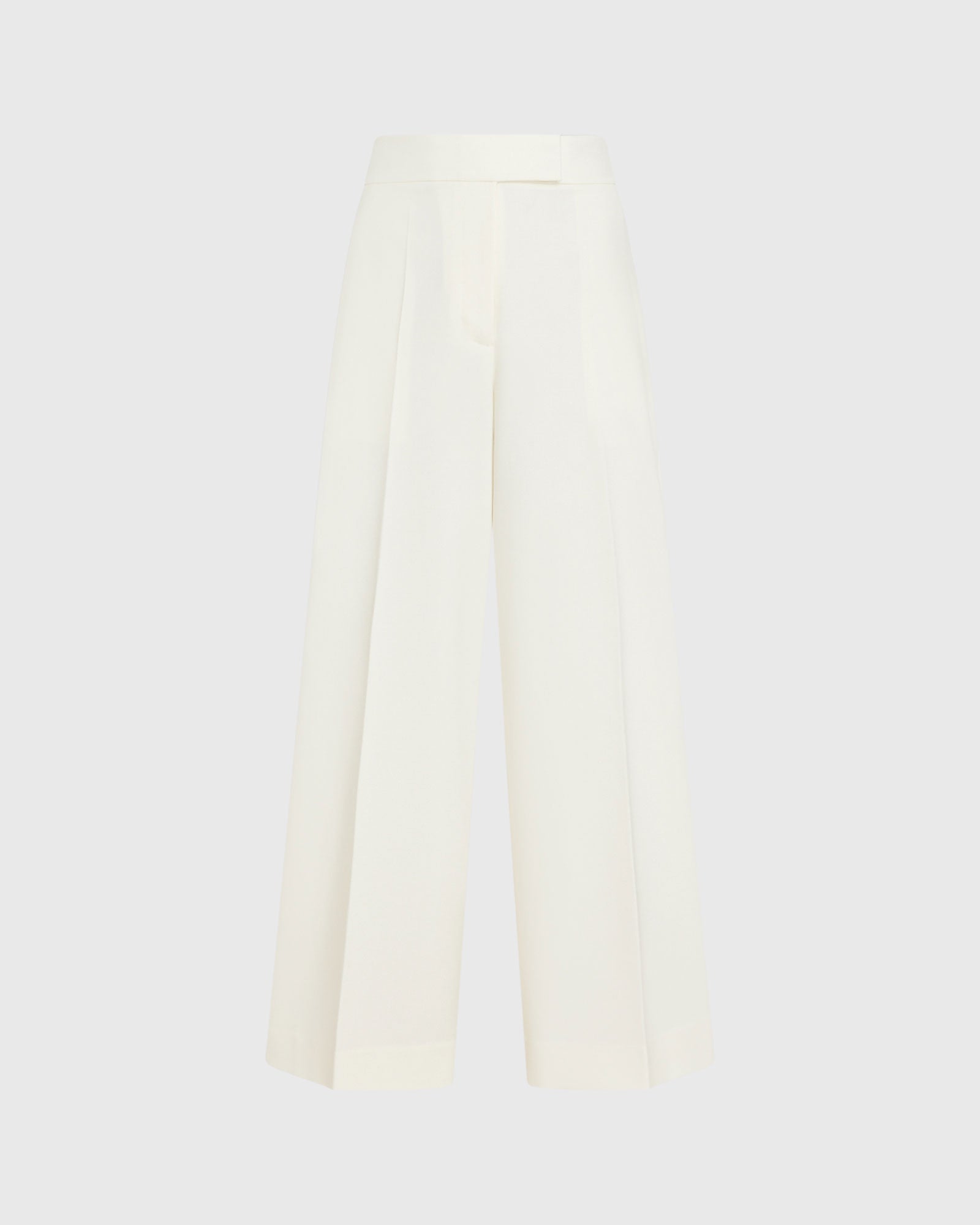 CLUB MONACO - Pantalon Borrem à jambes larges - Blanc