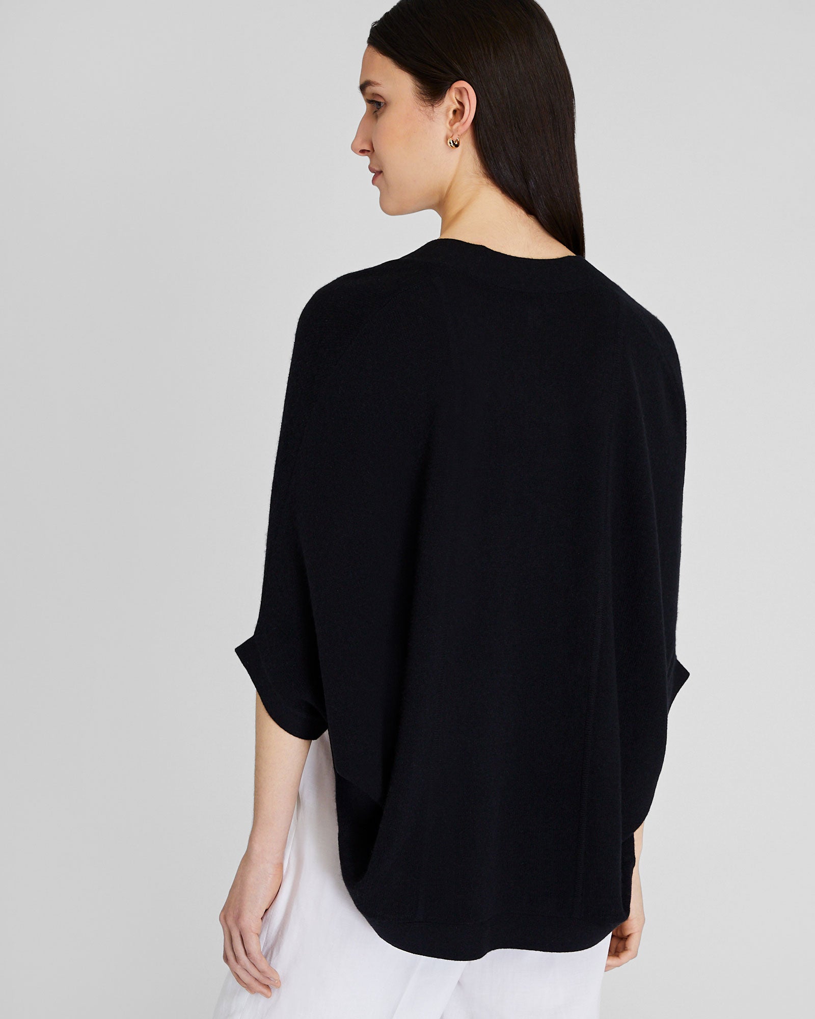 CLUB MONACO - Cashmere Shrug - Black