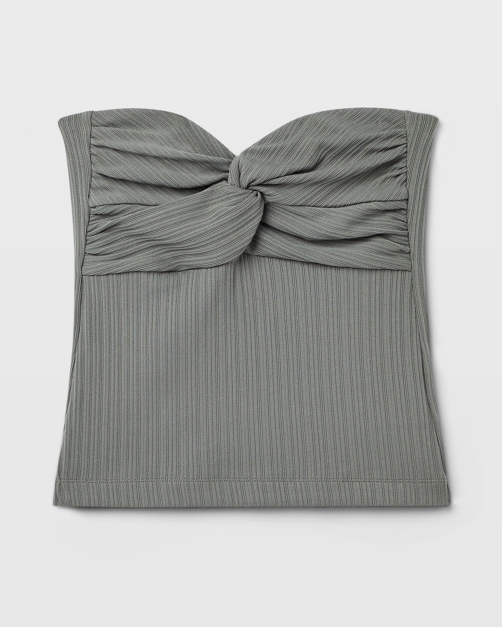 CLUB MONACO - Bustier plissé - Sage