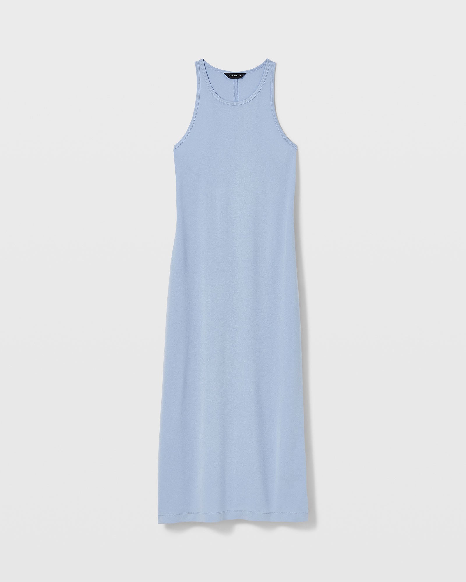 CLUB MONACO - Racerback Sleeveless Maxi Dress - Blue