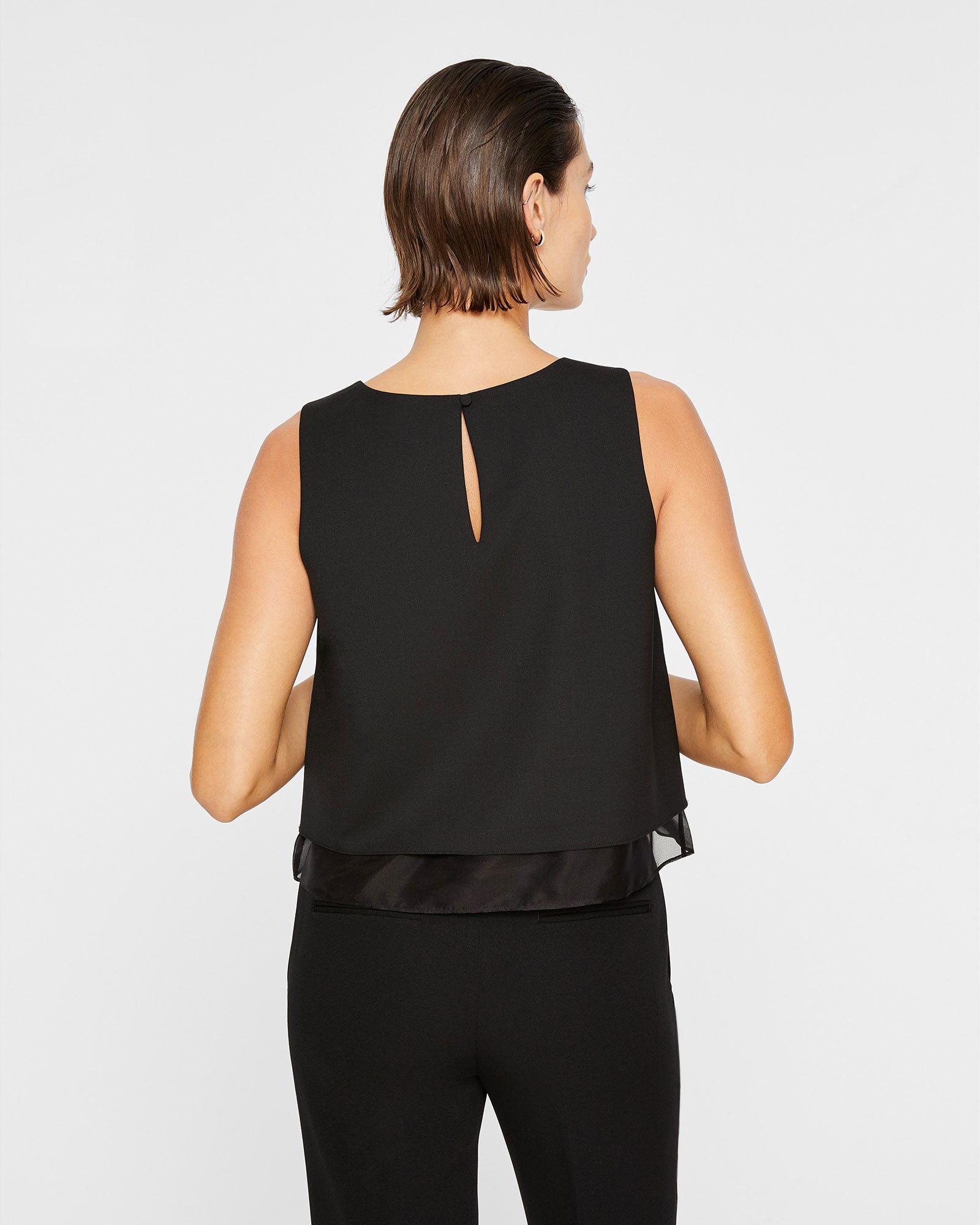 CLUB MONACO - Layered Tank - White