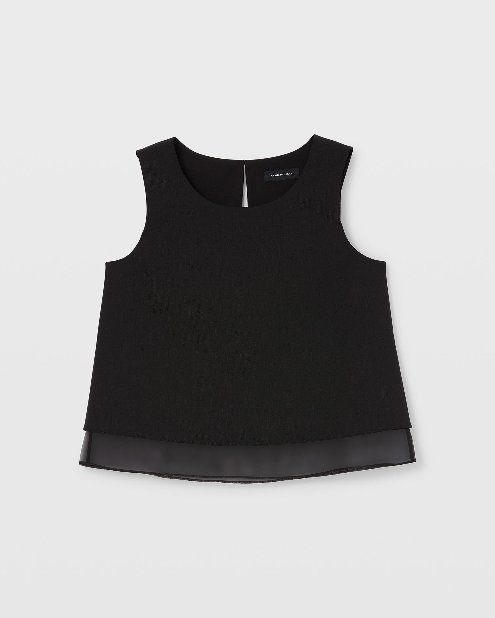 CLUB MONACO - Layered Tank - White