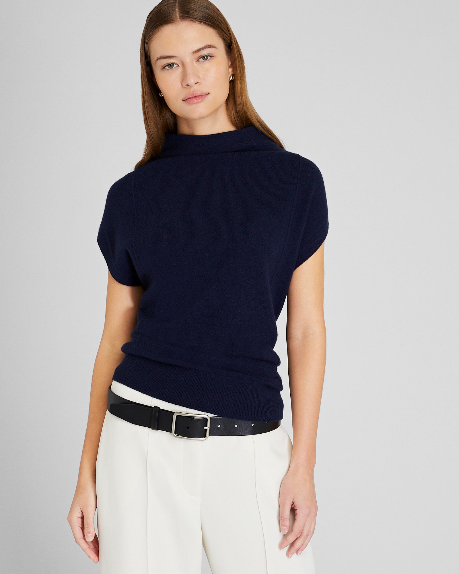 CLUB MONACO - Cashmere Abhy Sweater - Navy