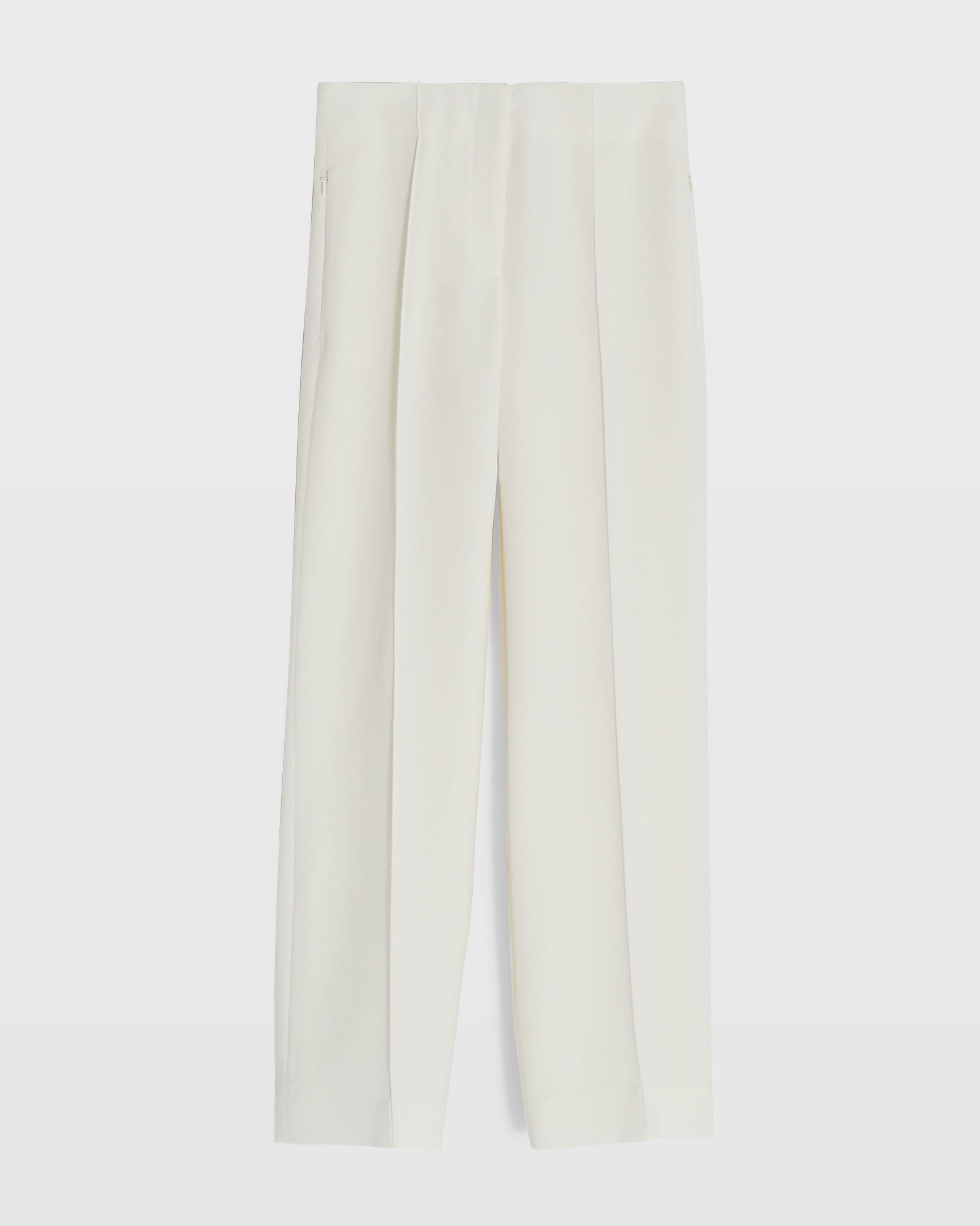 CLUB MONACO - Fluid Crepe Trouser - Cream