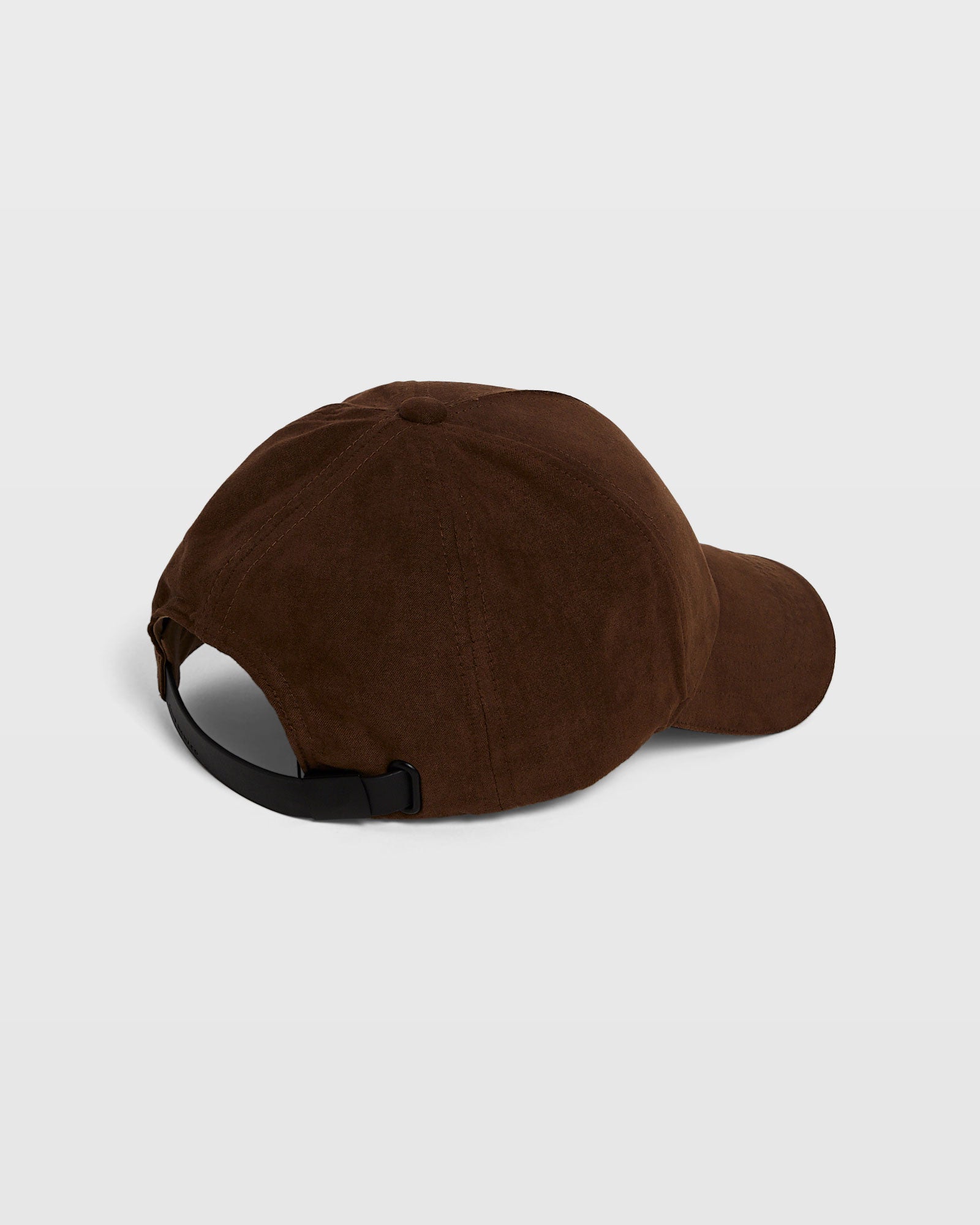 CLUB MONACO - Faux Suede Baseball Cap - Dark Brown