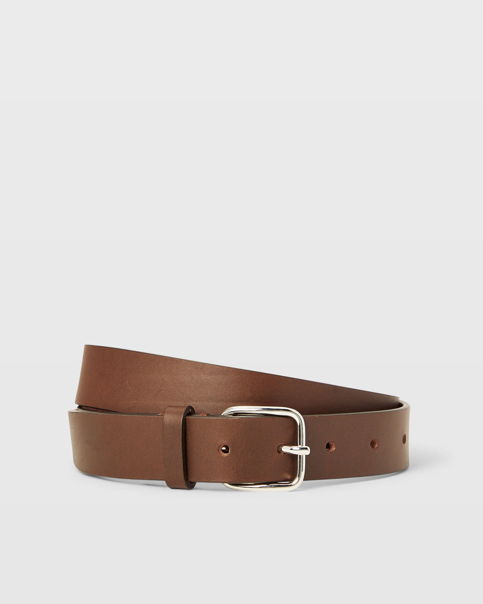 Men's Brown Refined Dress Belt