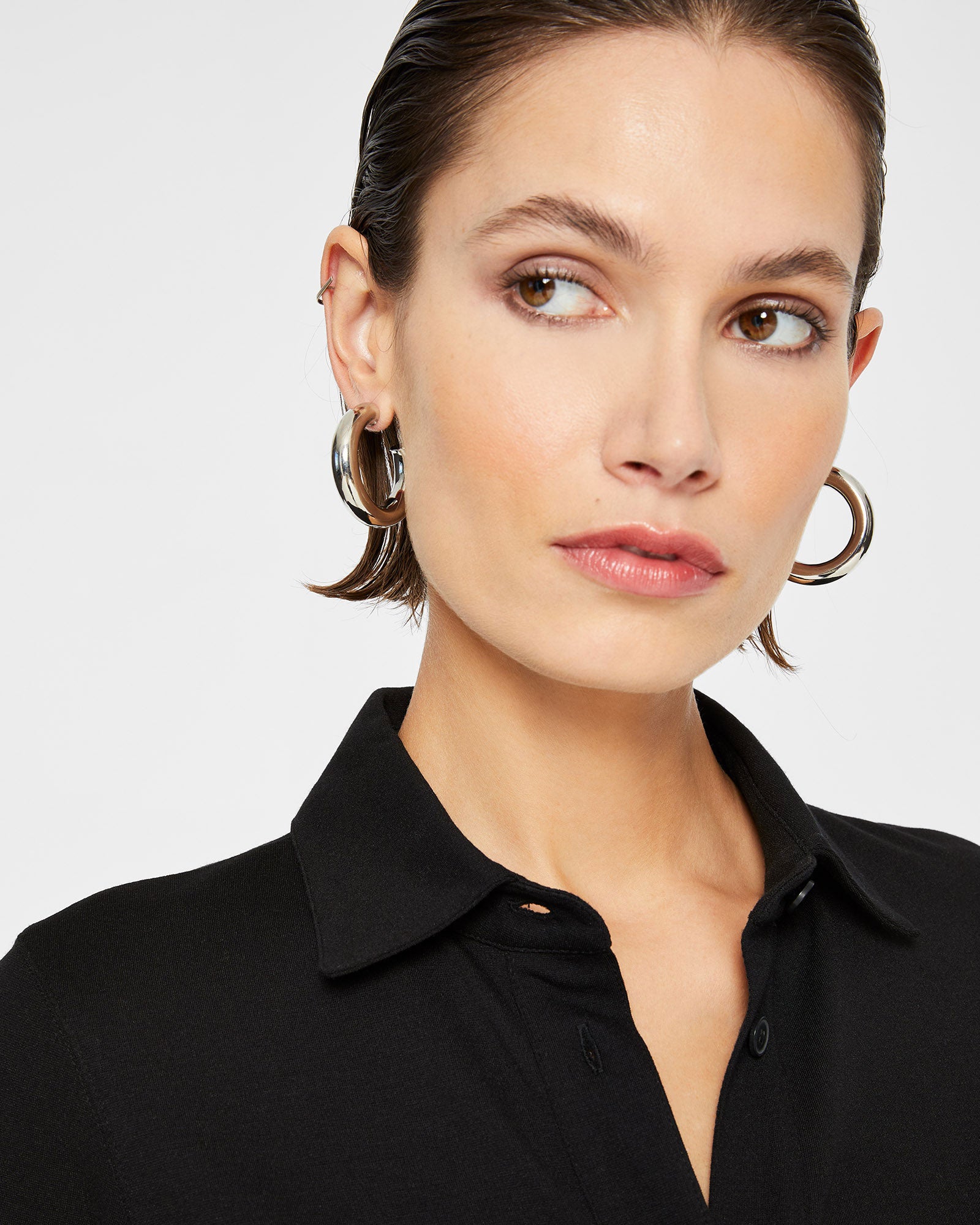 CLUB MONACO - Anneaux épais - Or
