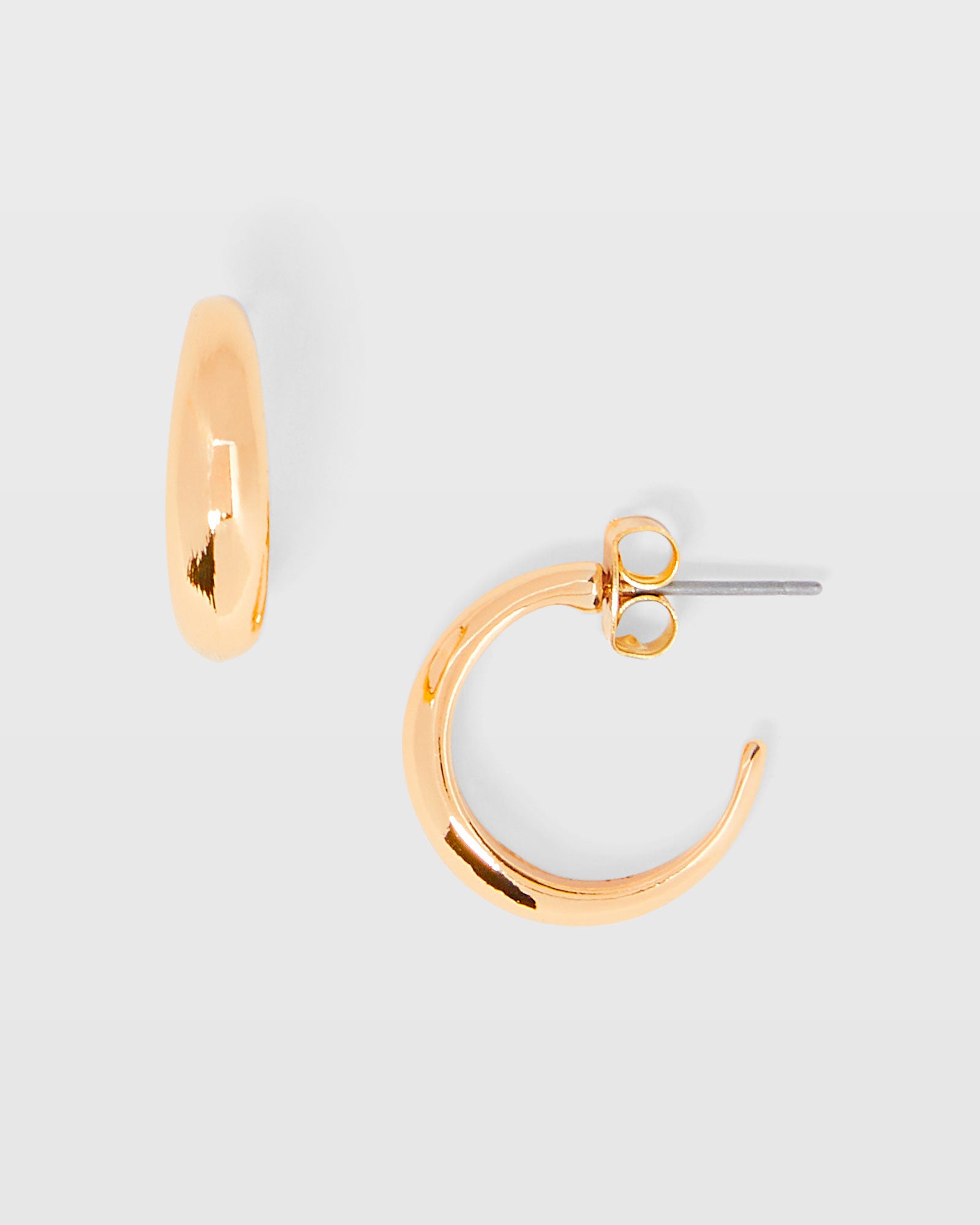 CLUB MONACO - Medium Hoop Earring - Or