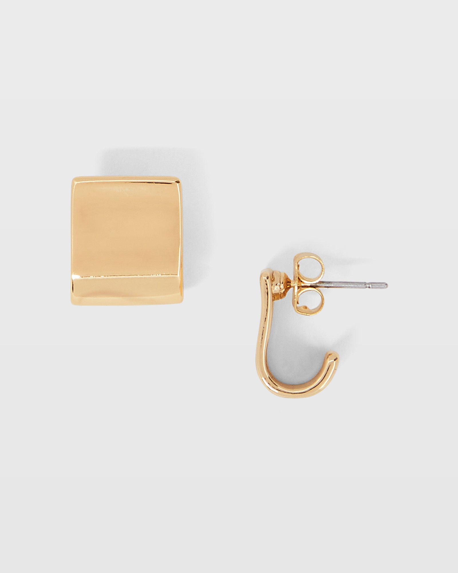 CLUB MONACO - Wide Huggies - Gold
