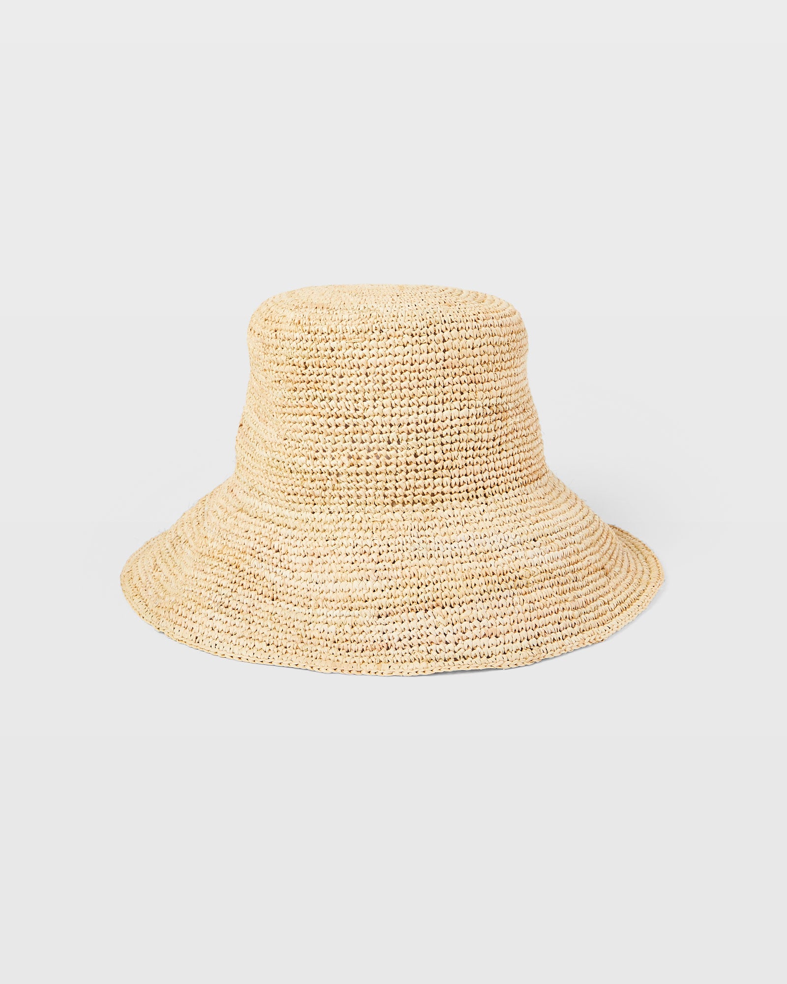 CLUB MONACO - Crochet Bucket Hat - Tan