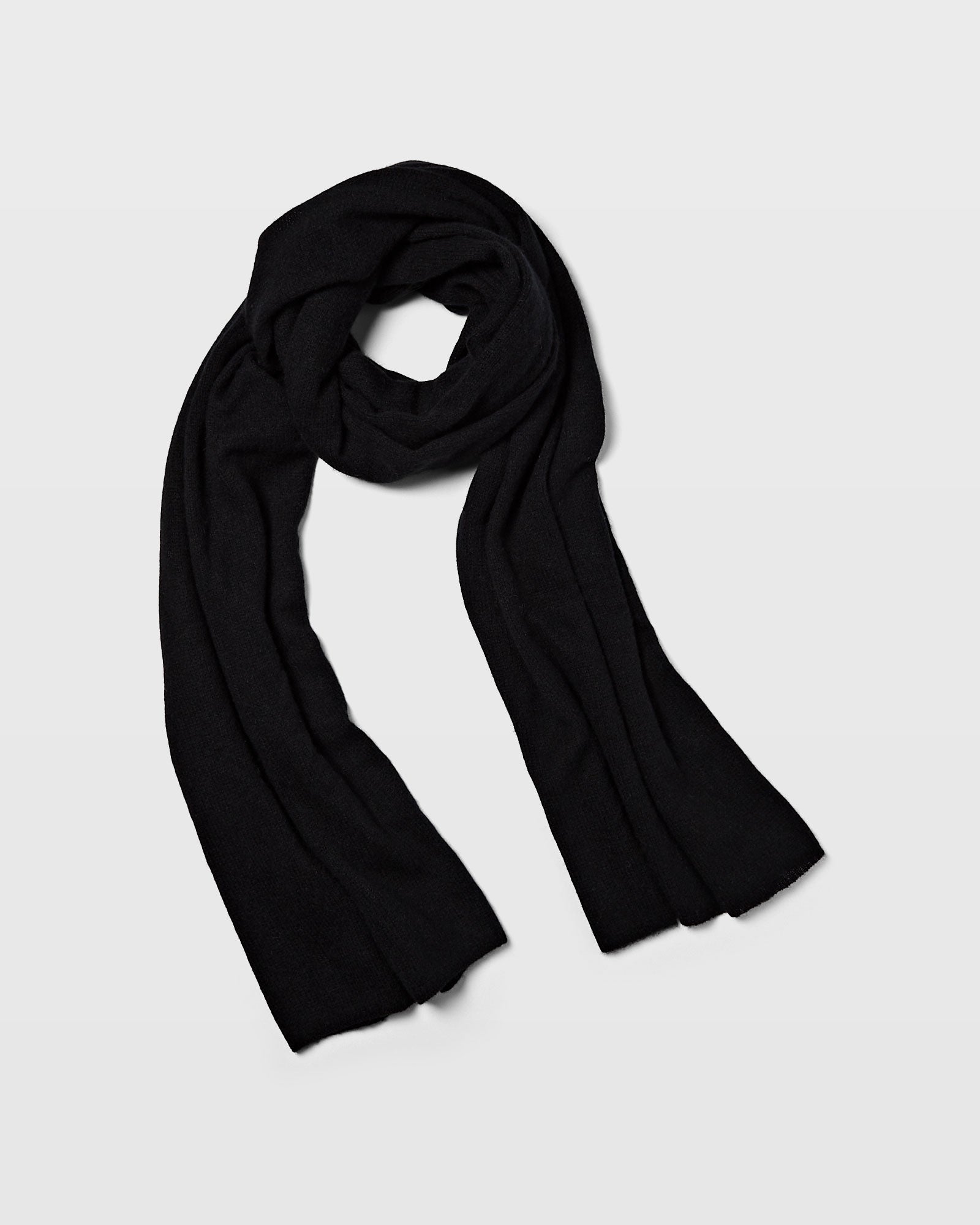 CLUB MONACO - Adele Cashmere Scarf - Black