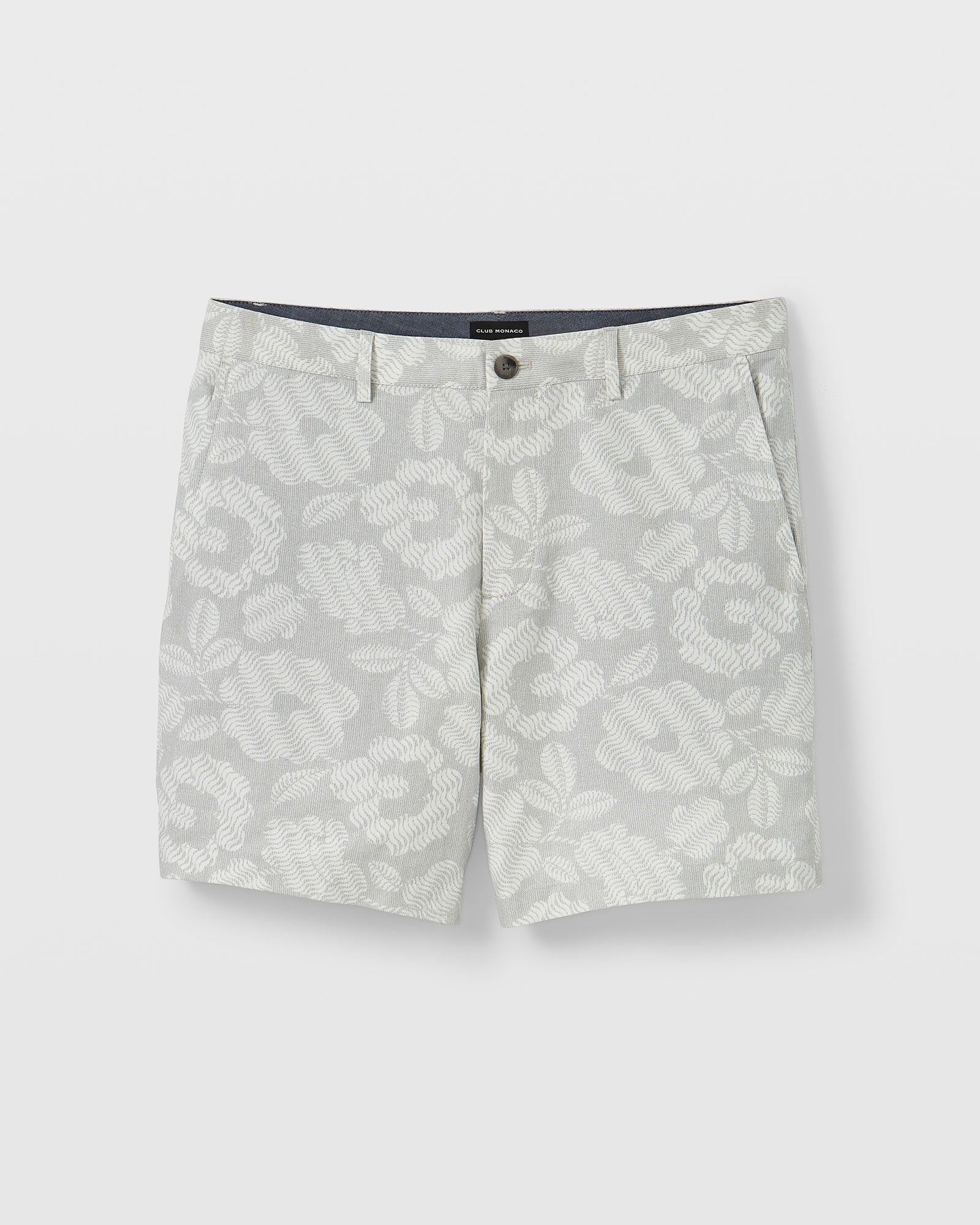 CLUB MONACO - Baxter Printed 7" Short - Blue Print