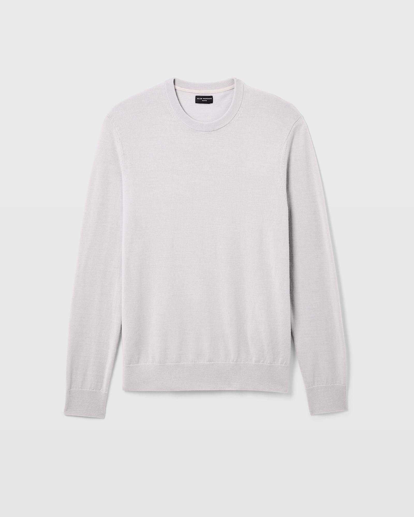 CLUB MONACO - Merino Crewneck - Light Purple