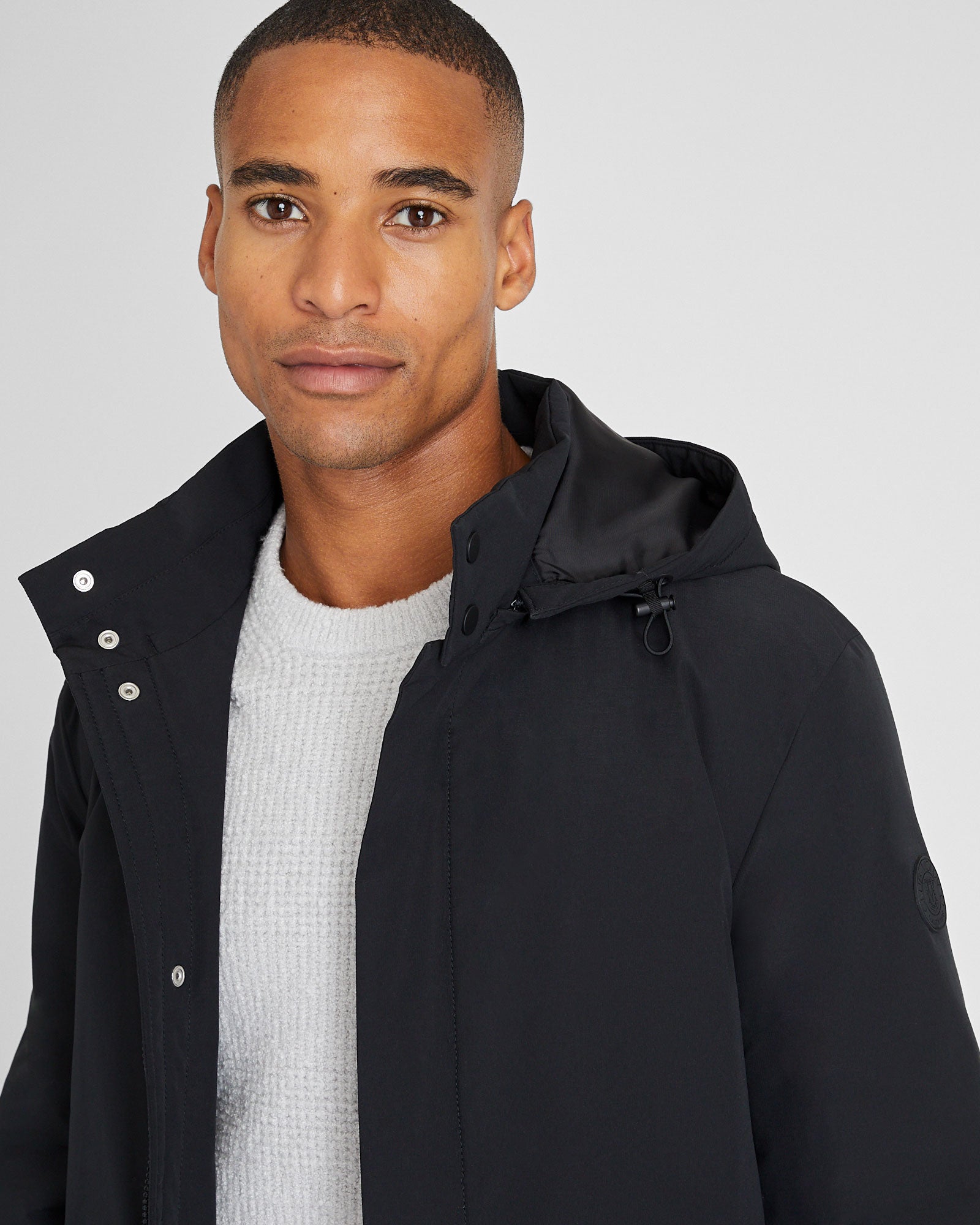 CLUB MONACO - Refined Padded Jacket - Black