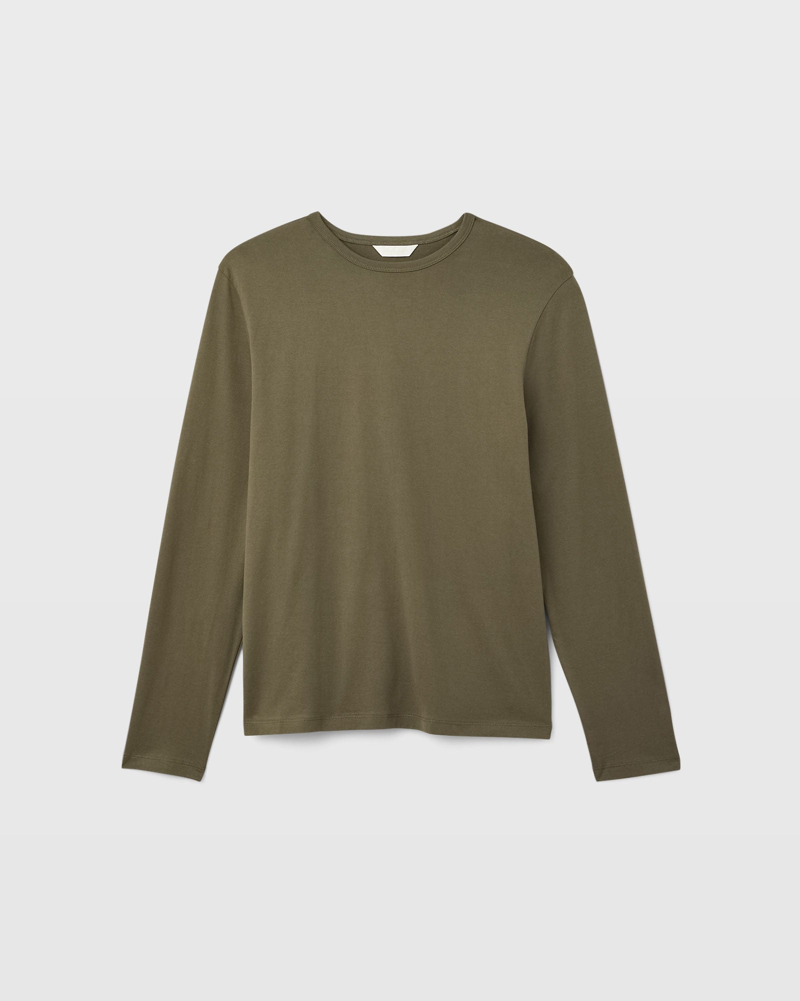 CLUB MONACO - Japanese Long Sleeve Tee - Dark Olive