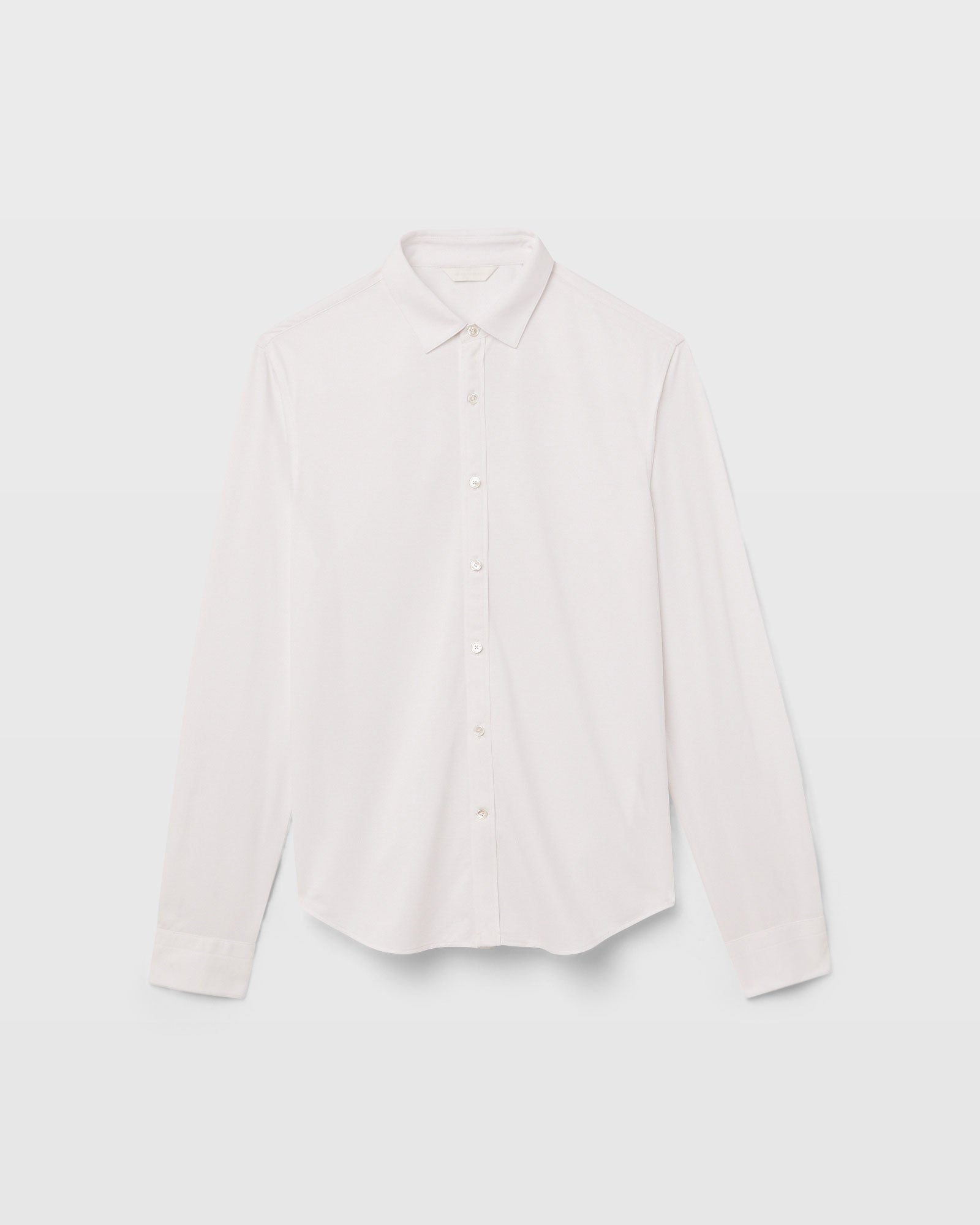 CLUB MONACO - Chemise en tricot japonais - Blanc
