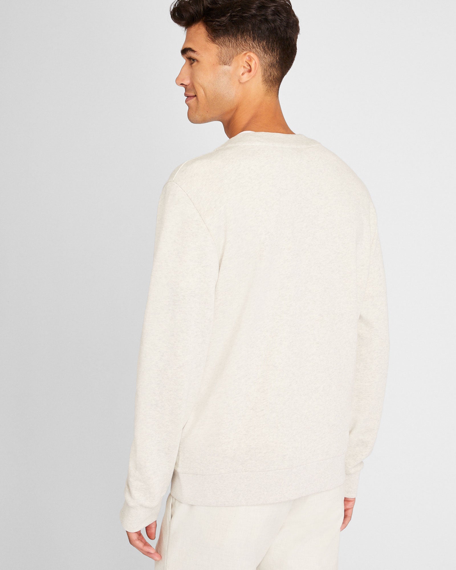 CLUB MONACO - Cardigan en tissu éponge - Gris